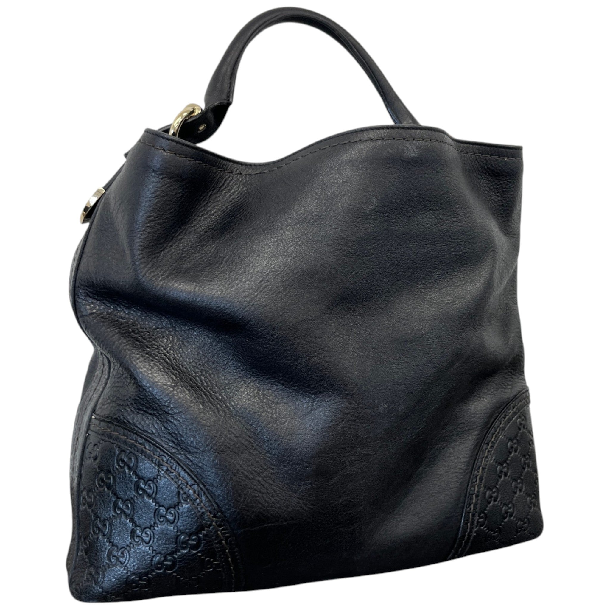 Women's Gg Signature Signoria Large Bag Black
