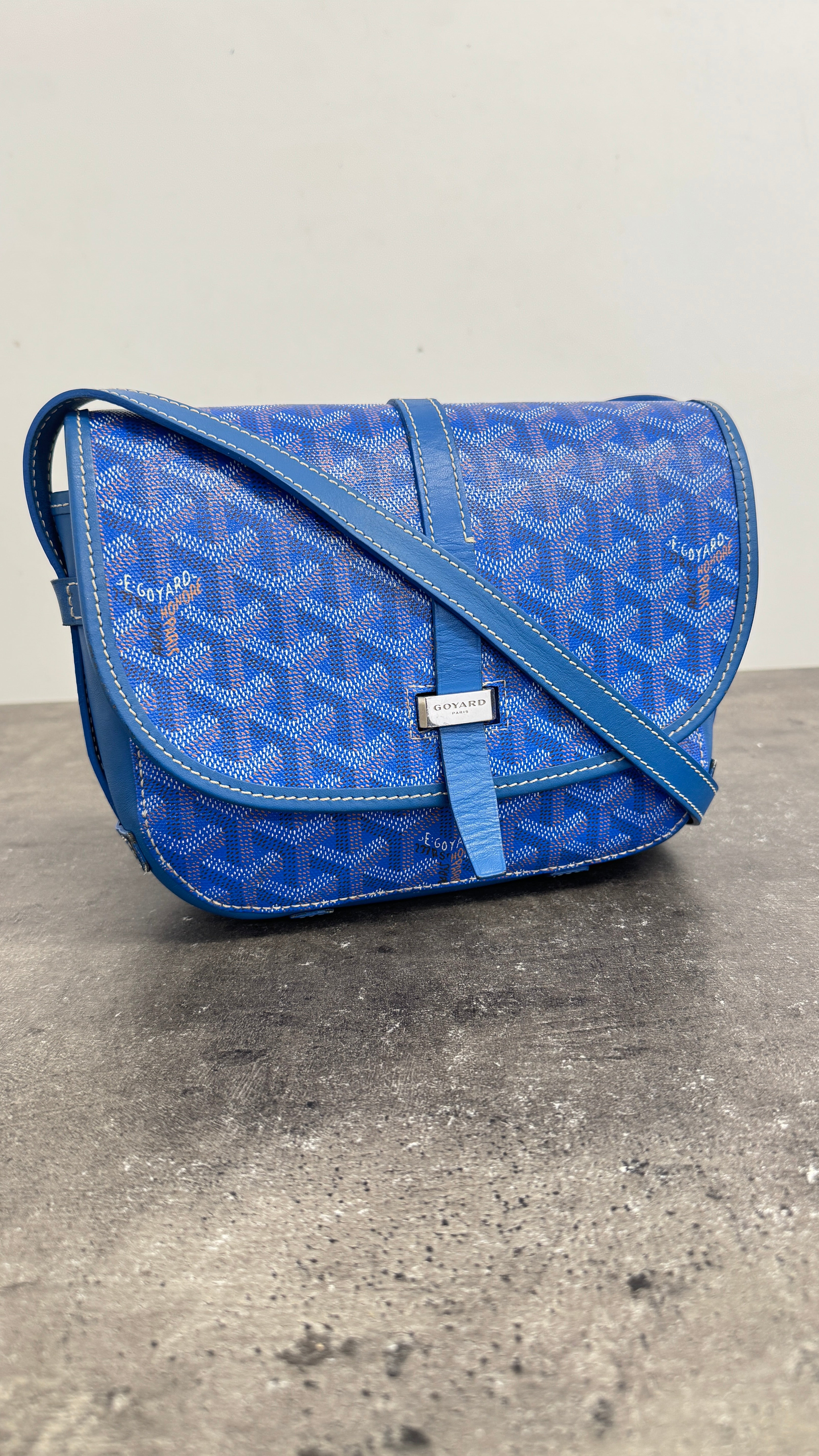 Men's Belvedere Pm Crossbody Bag Blue