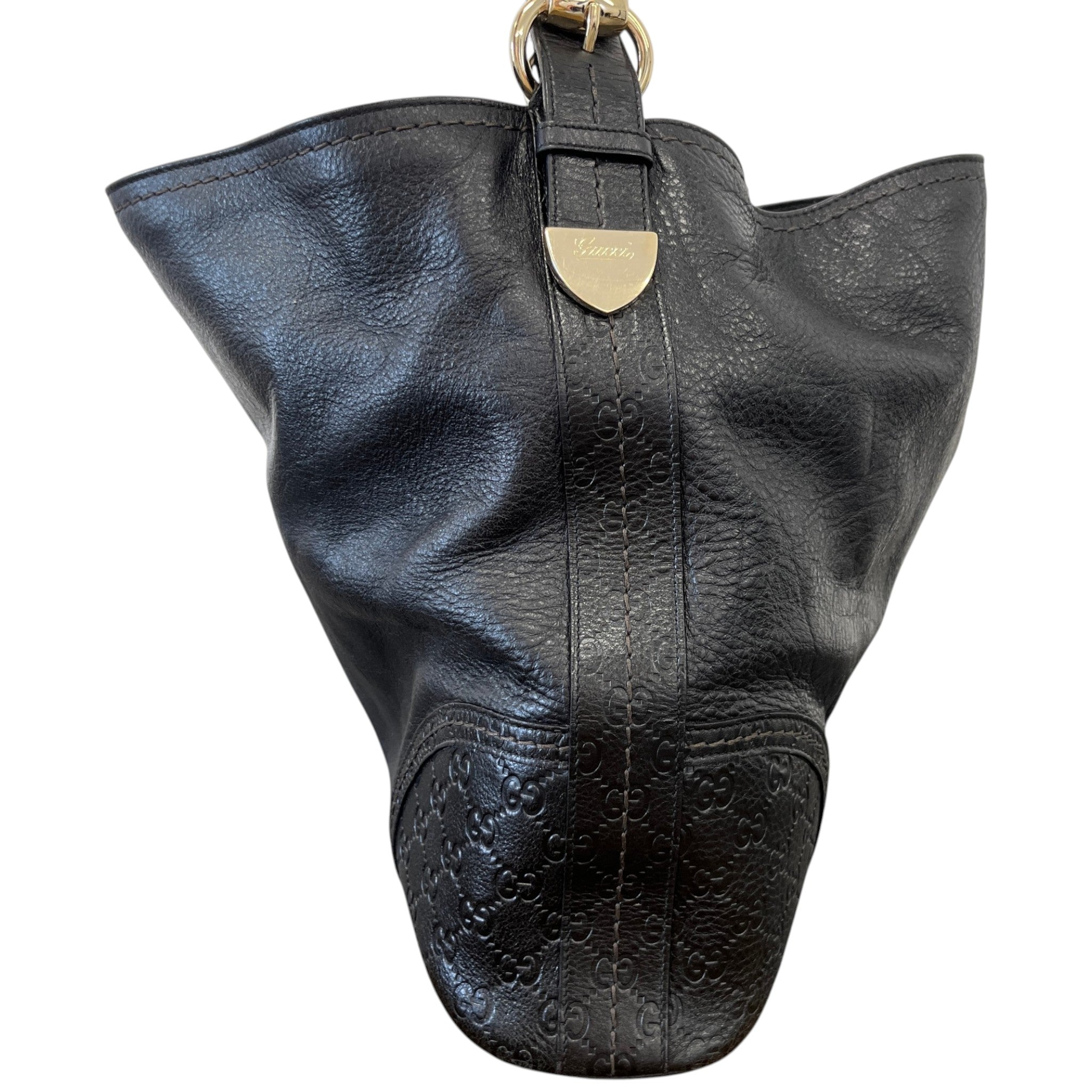 Women's Gg Signature Signoria Large Bag Black