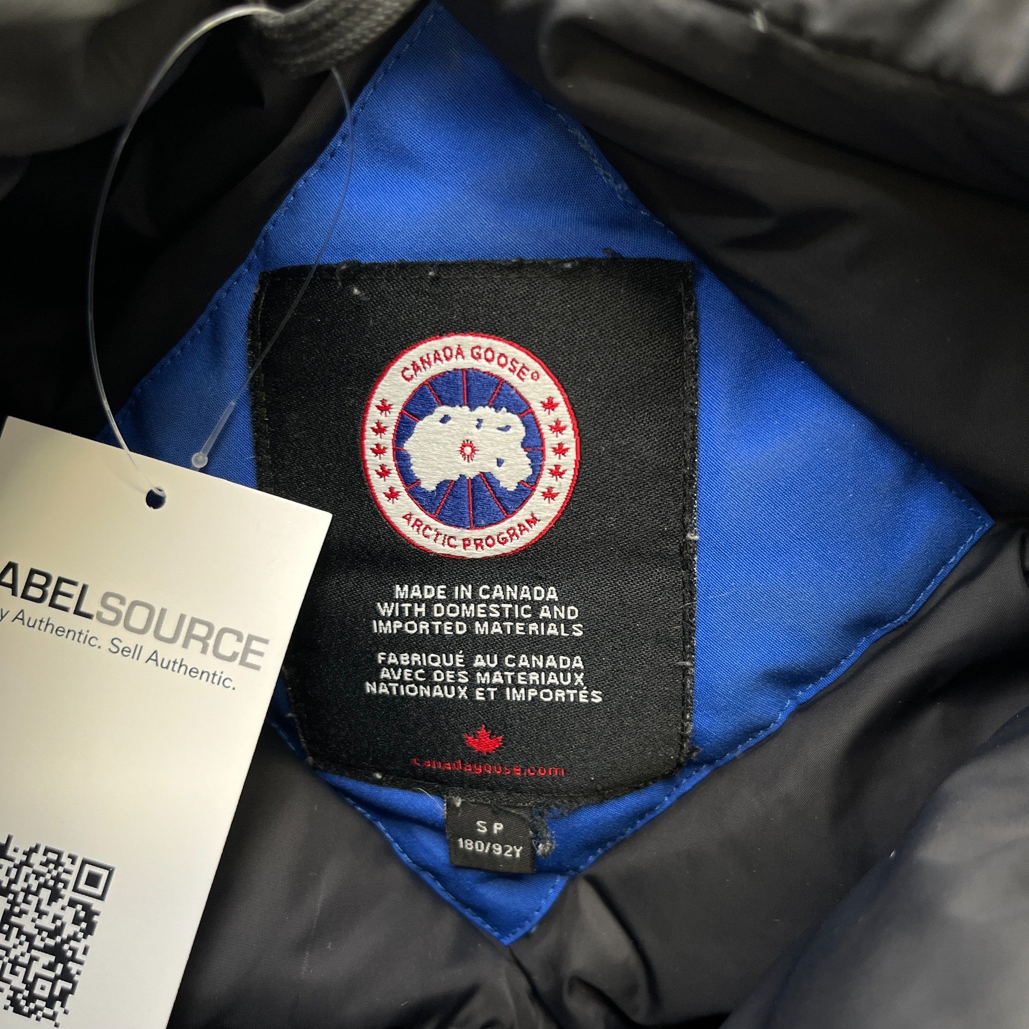 Men's Chilliwack Bomber Down Jacket Blue Size S