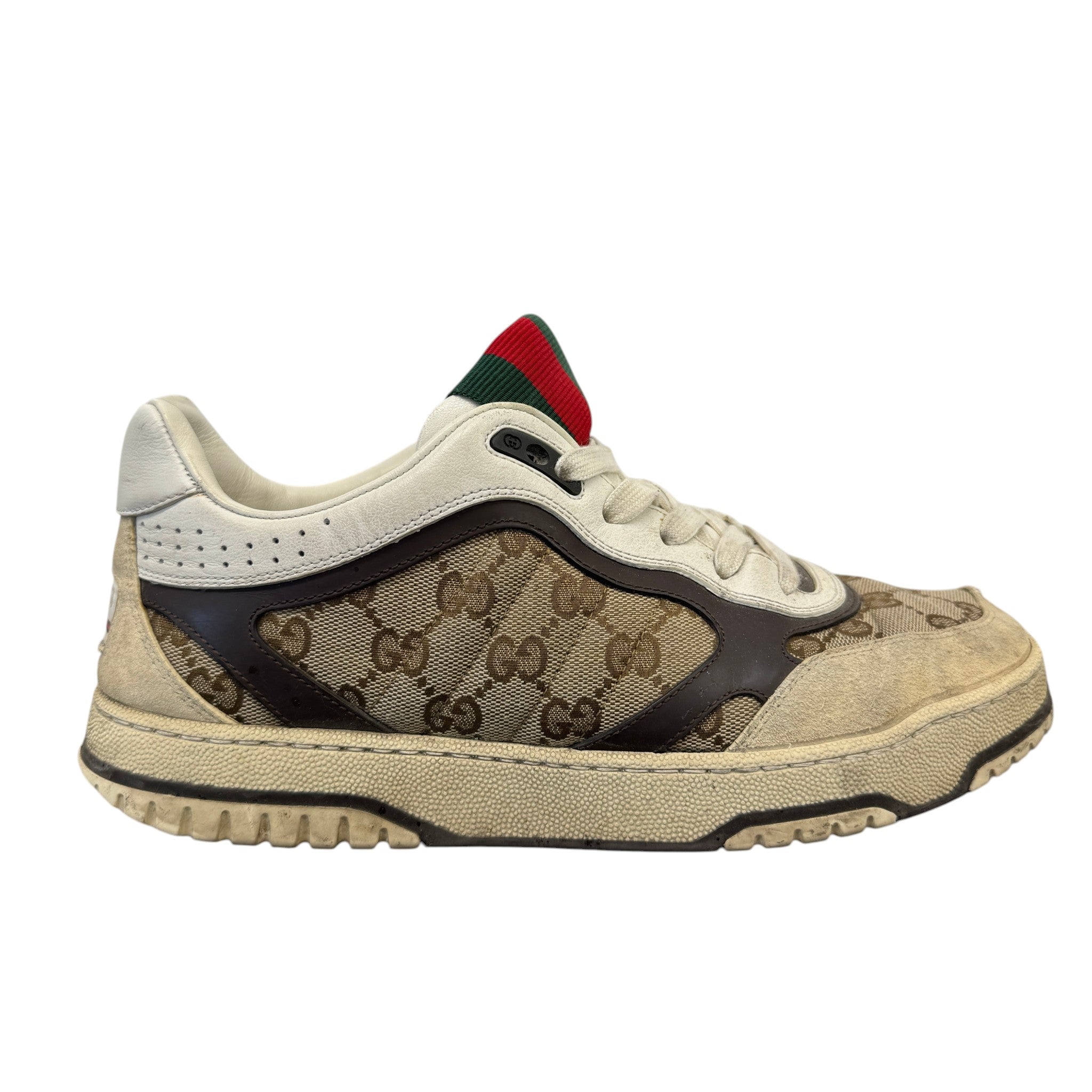 Men's Re-Web Gg Supreme Low Trainers White Size EU 42 / UK 8