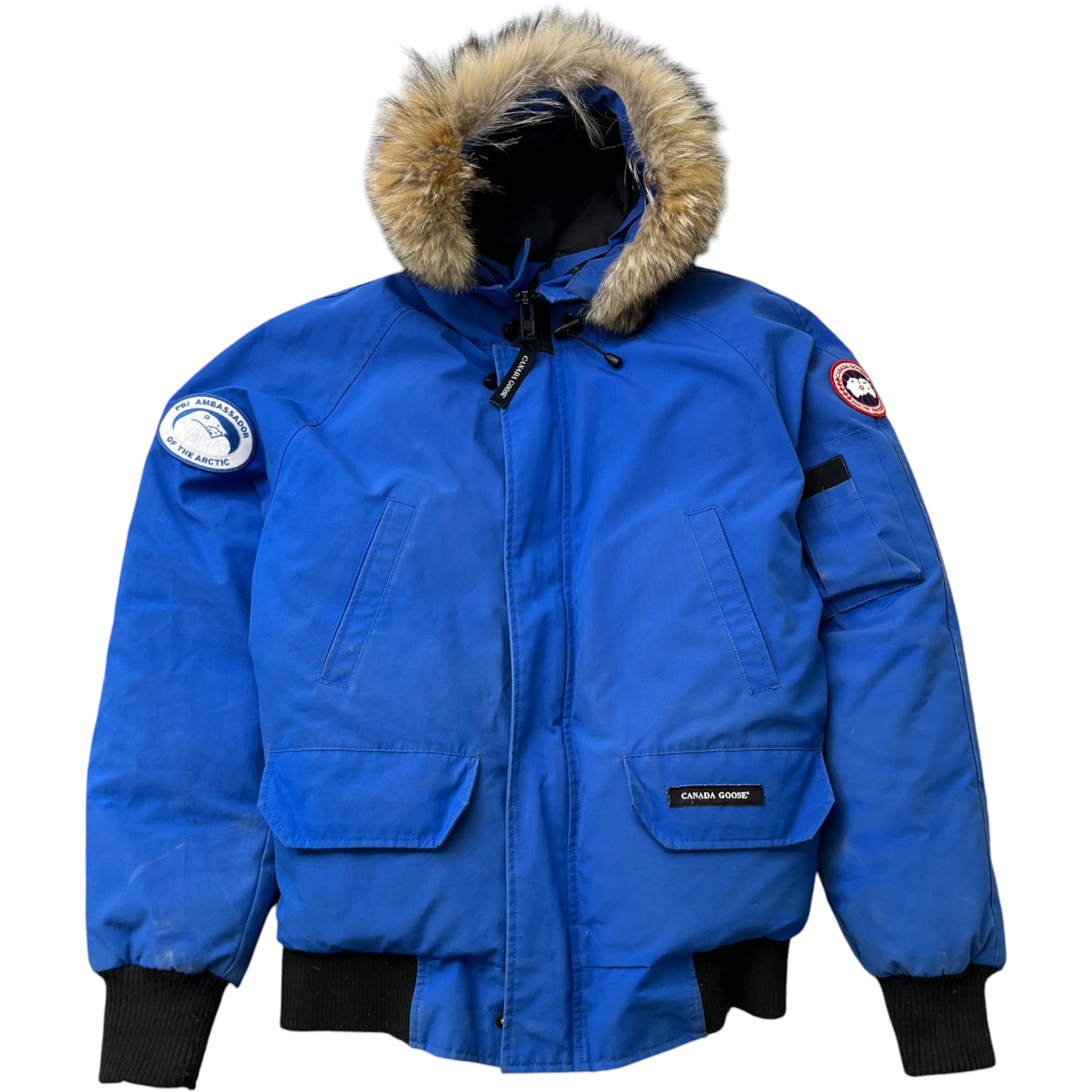 Men's Chilliwack Bomber Down Jacket Blue Size S
