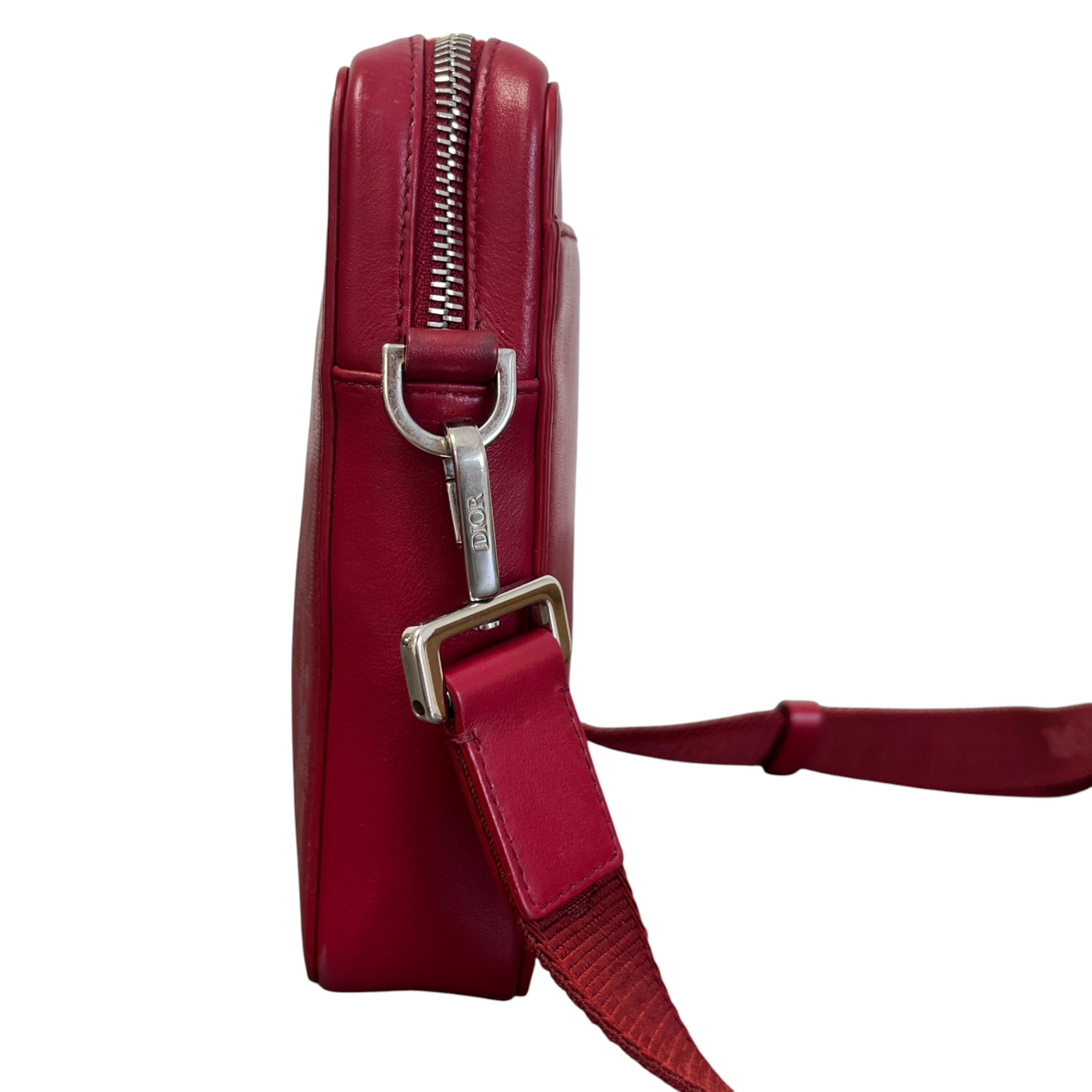 Men's Oblique World Tour Messenger Bag Red