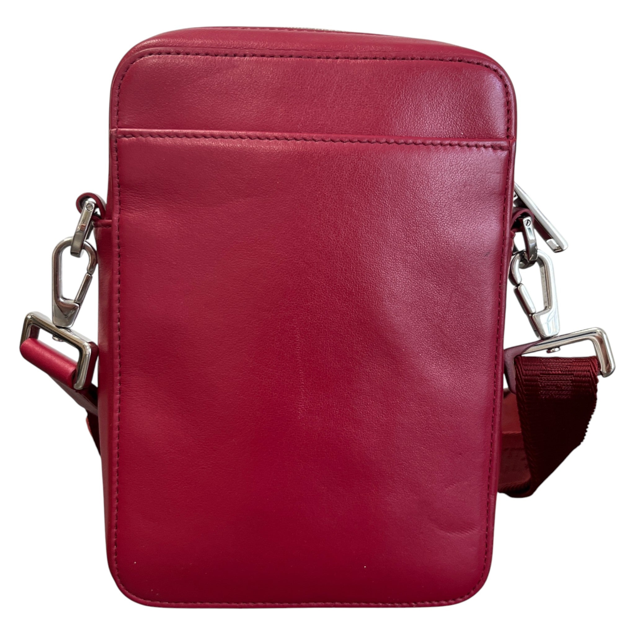 Men's Oblique World Tour Messenger Bag Red