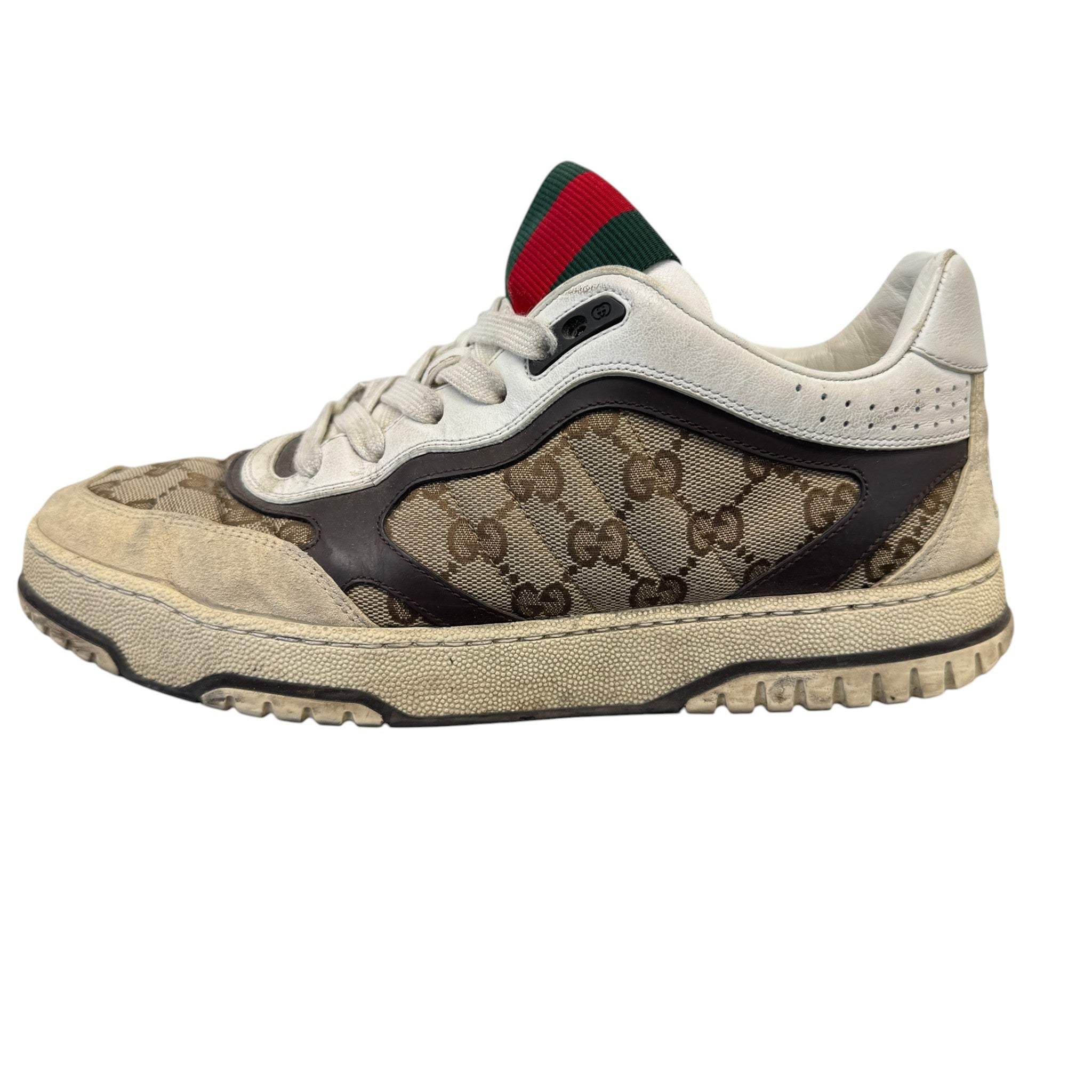 Men's Re-Web Gg Supreme Low Trainers White Size EU 42 / UK 8