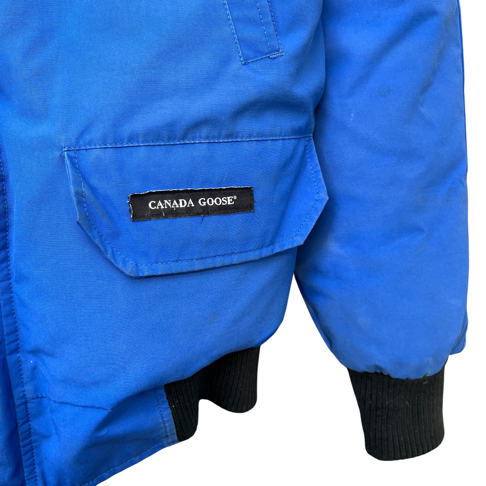 Men's Chilliwack Bomber Down Jacket Blue Size S