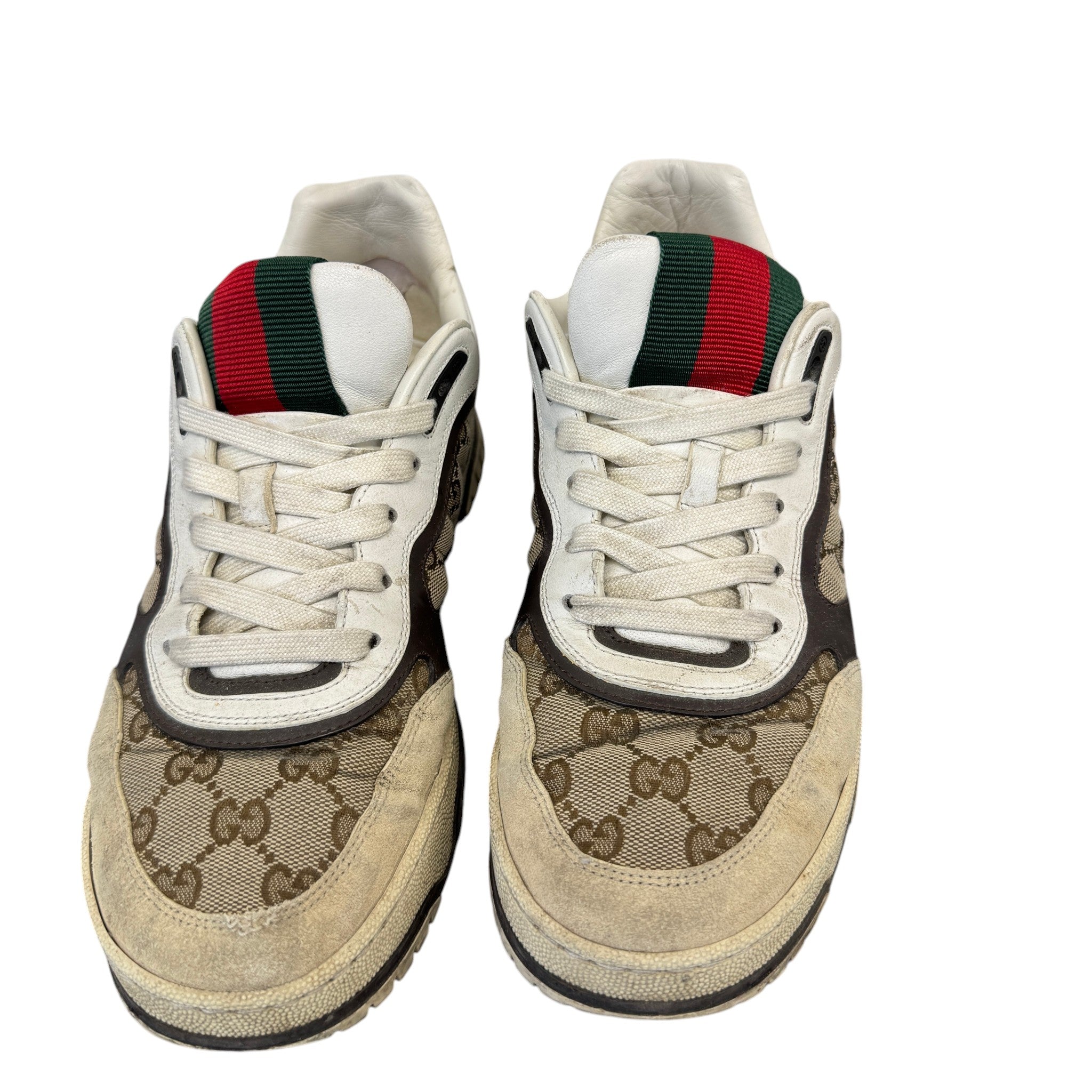 Men's Re-Web Gg Supreme Low Trainers White Size EU 42 / UK 8