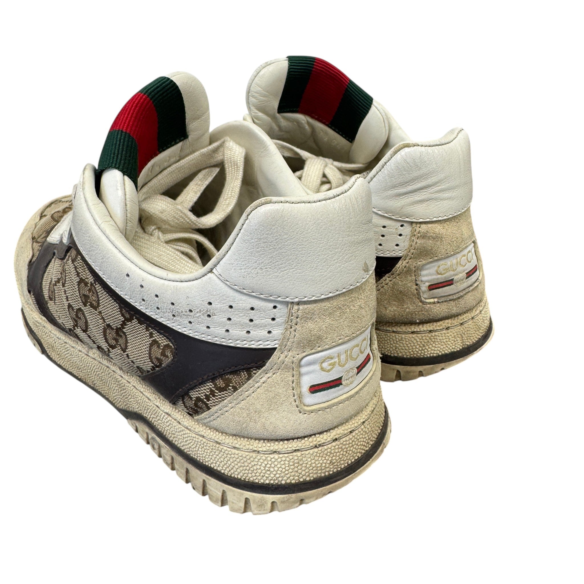 Men's Re-Web Gg Supreme Low Trainers White Size EU 42 / UK 8