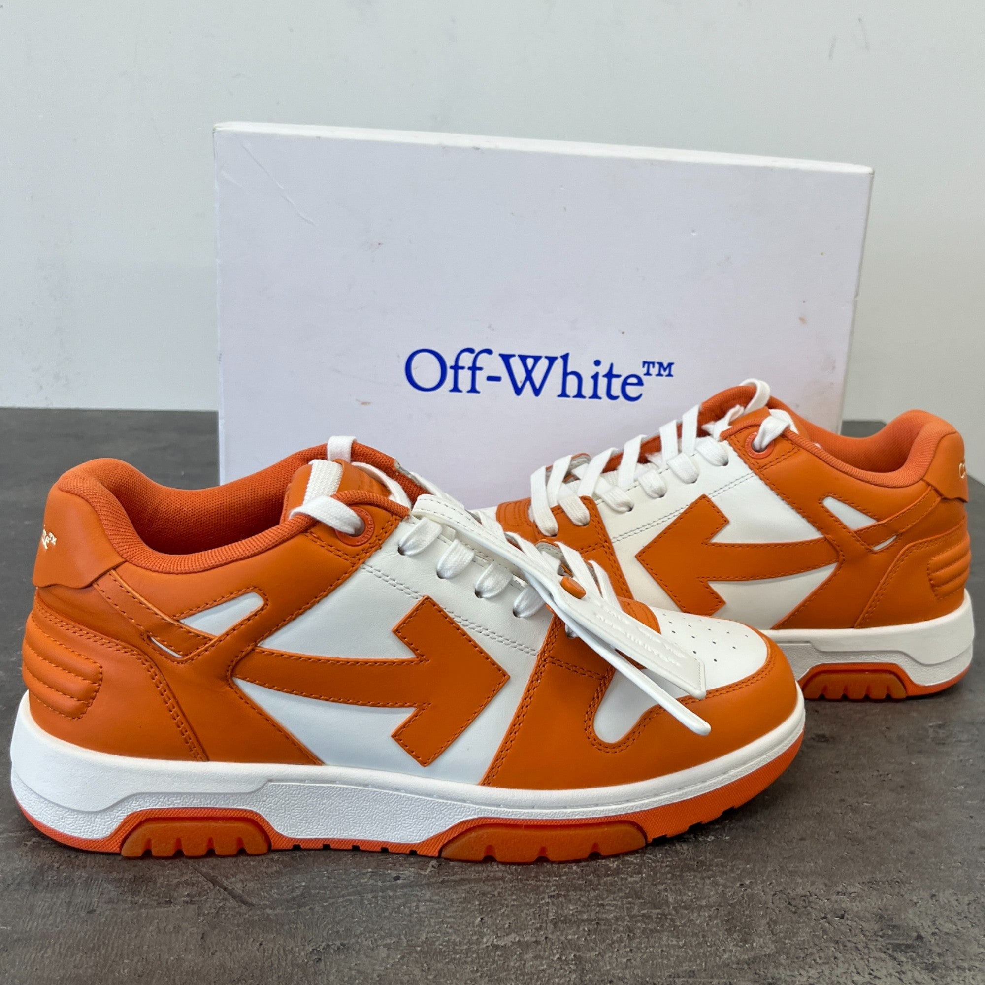Men's Out Of Office Low Trainers Orange Size EU 42 / UK 8