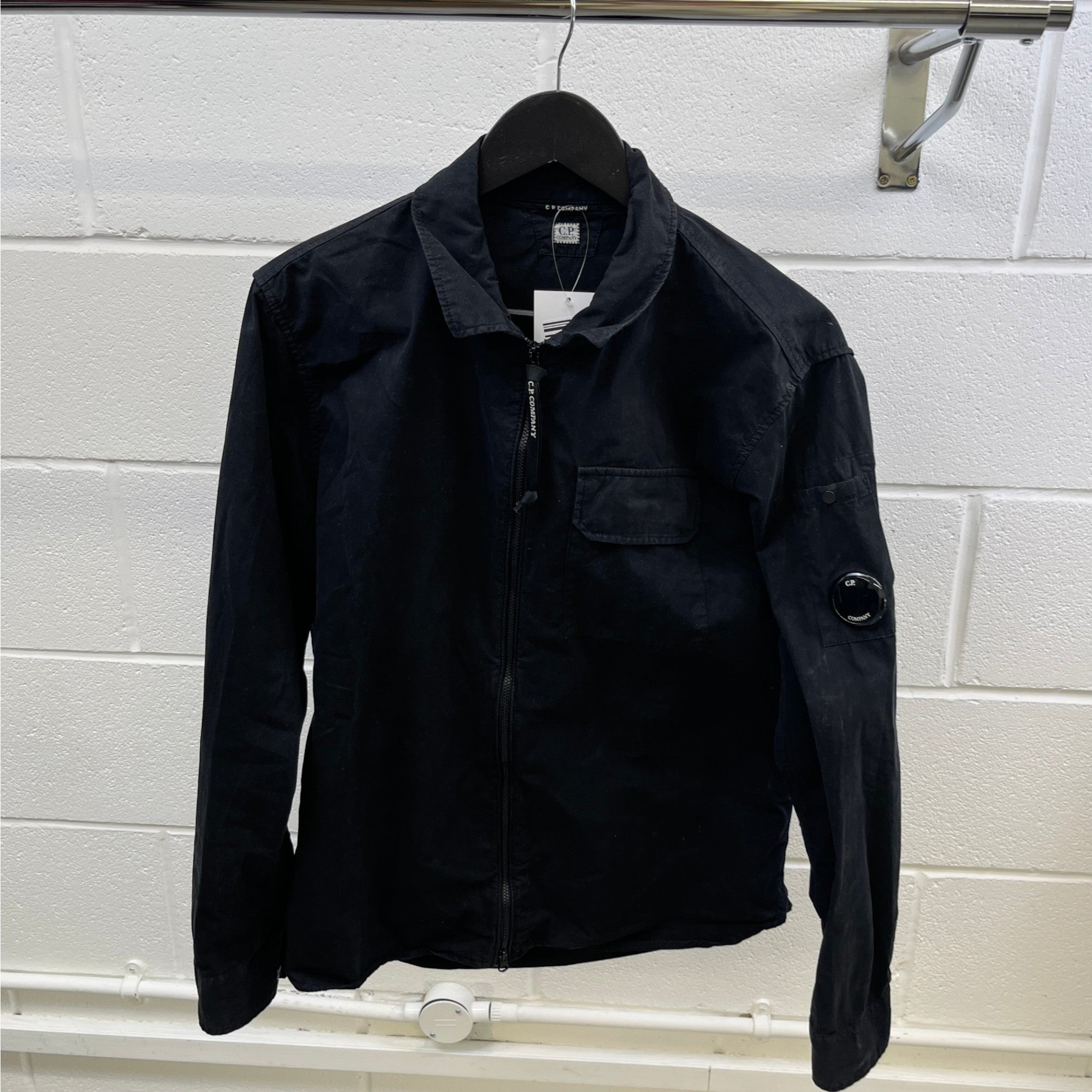 Men's Lens OverShirt Black Size M
