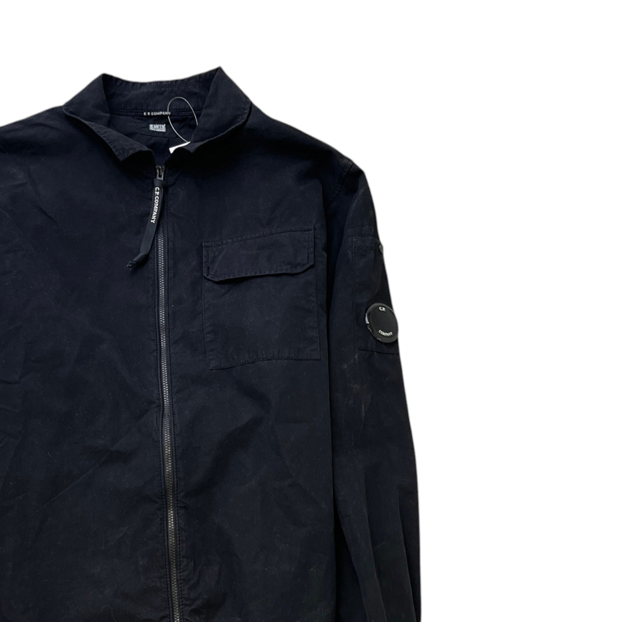 Men's Lens OverShirt Black Size M