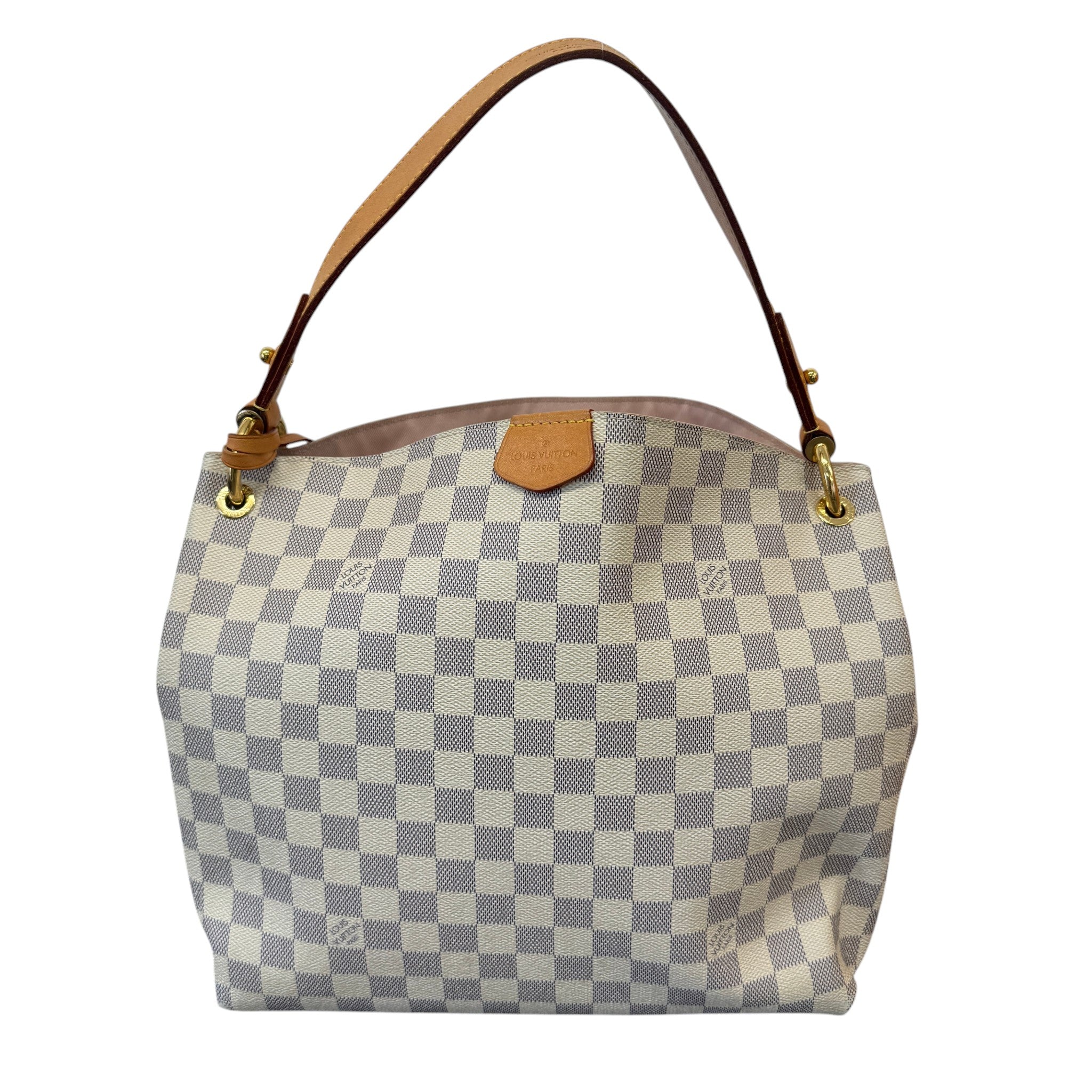Women's Damier Azur Graceful Pm Handbag White