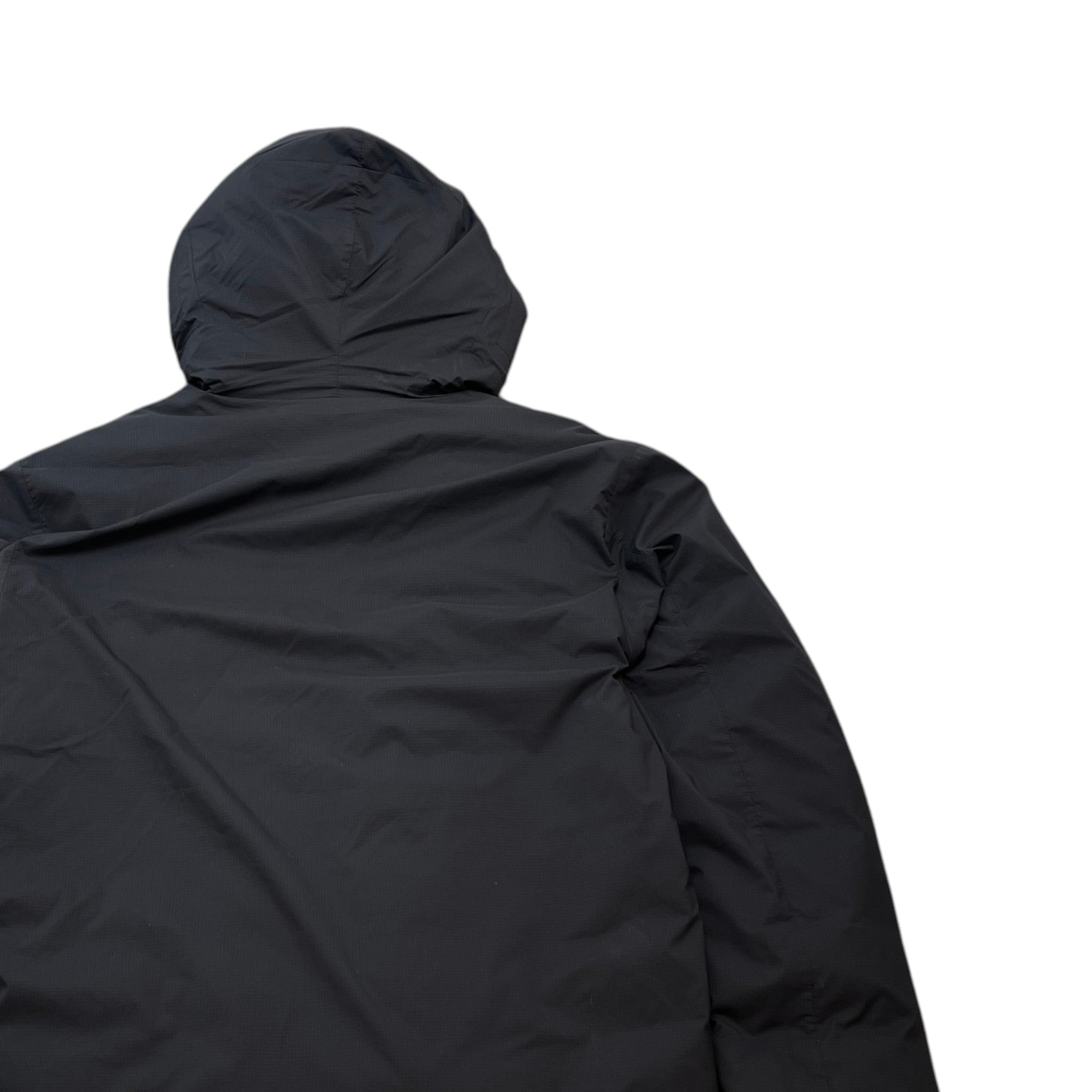 Men's Lodge Hoody Down Jacket Black Size L