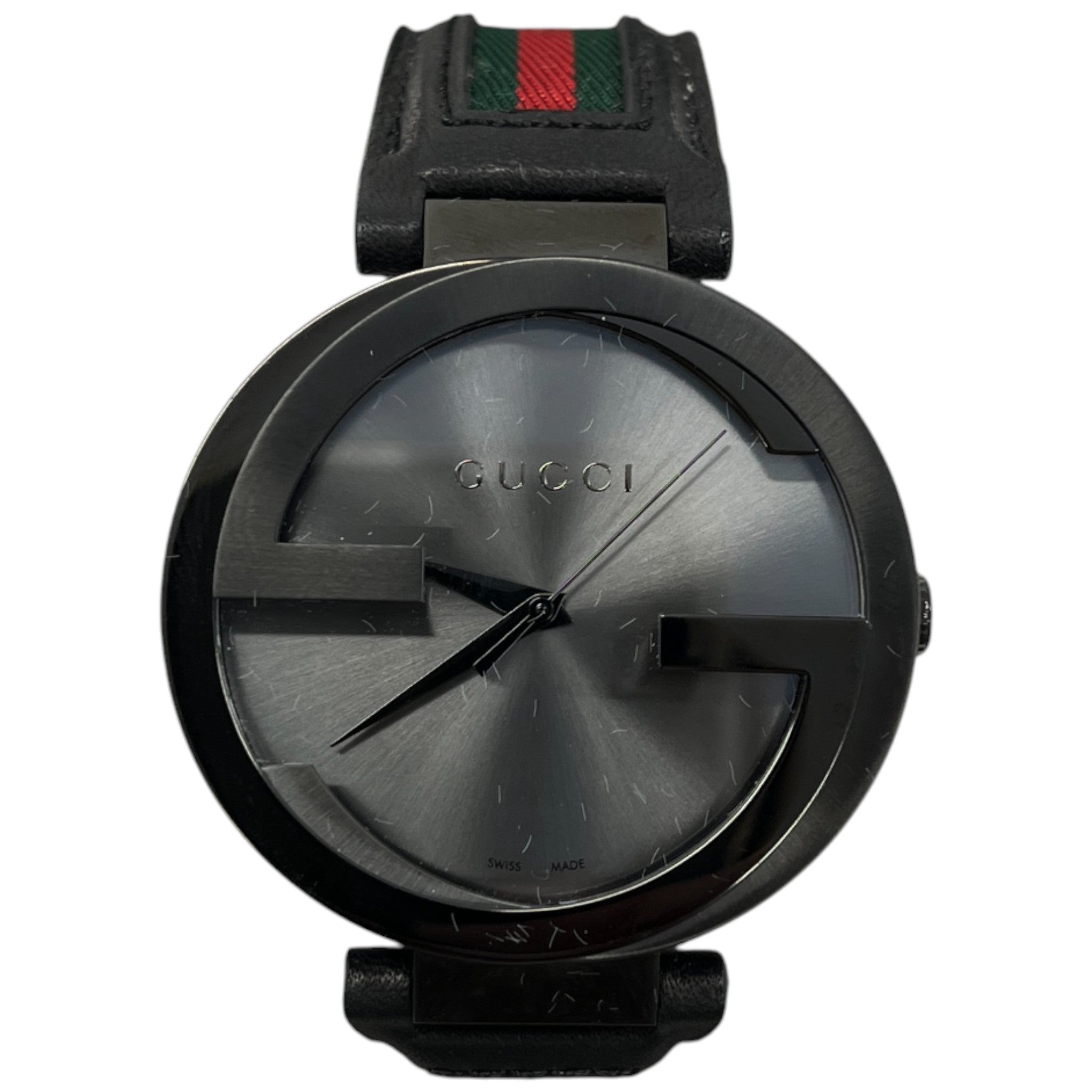 Ya133206 Interlocking Watch Black