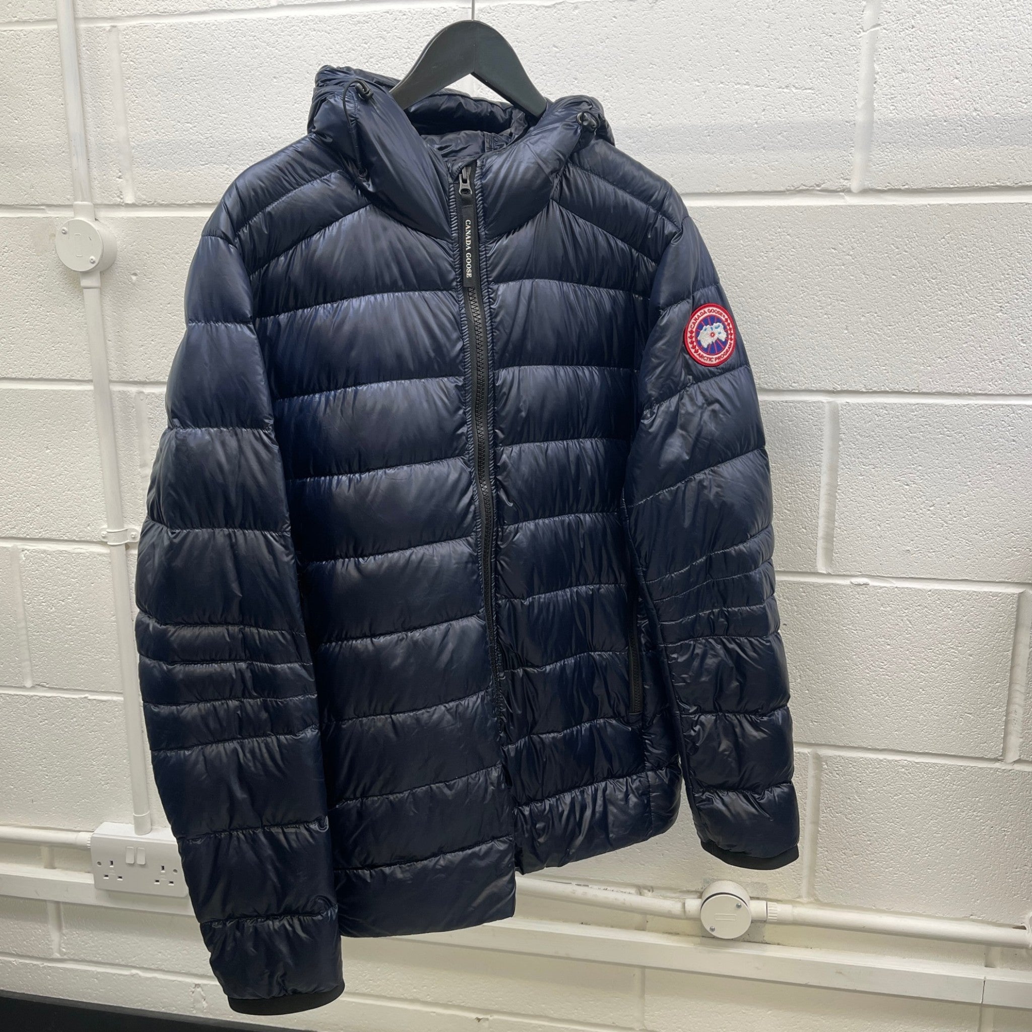 Men's Crofton Down Jacket Navy Size XL