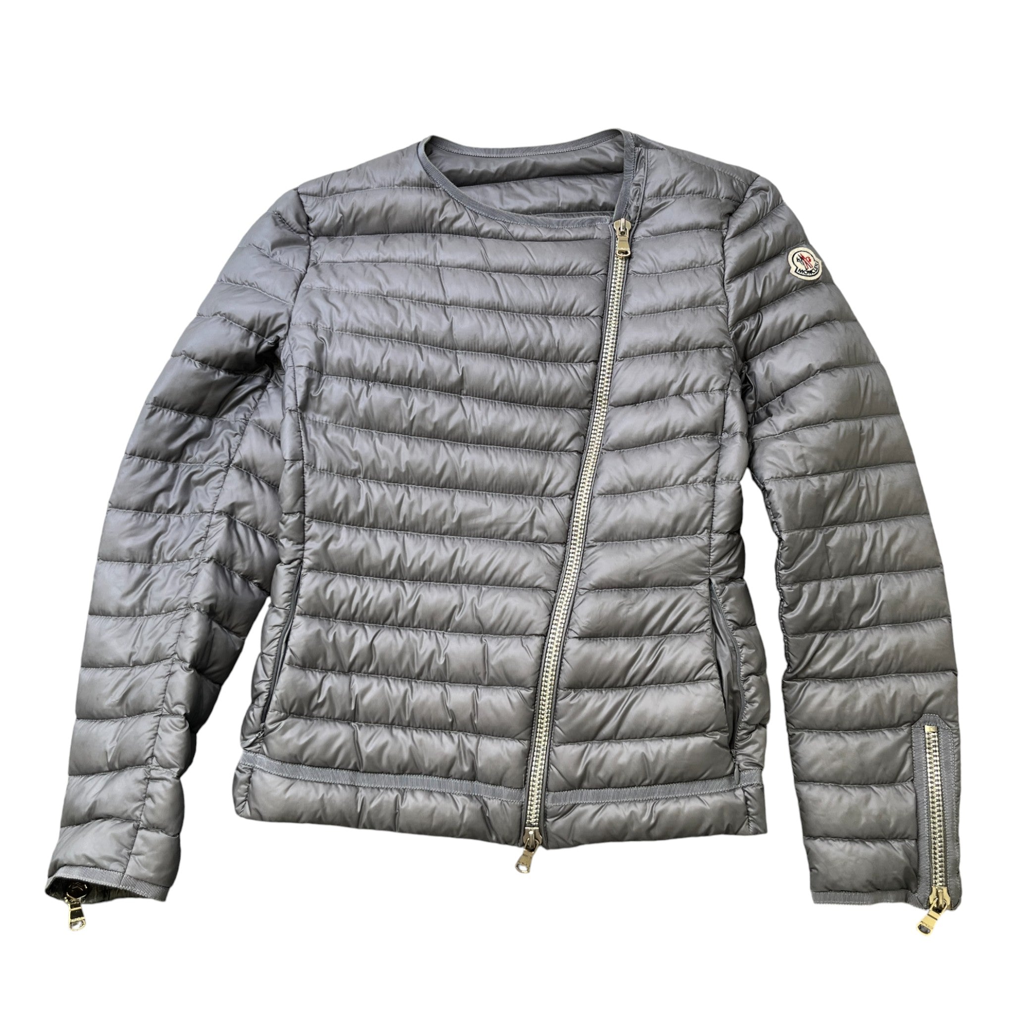 Women's Amey Down Jacket Grey Size 4 / UK 16