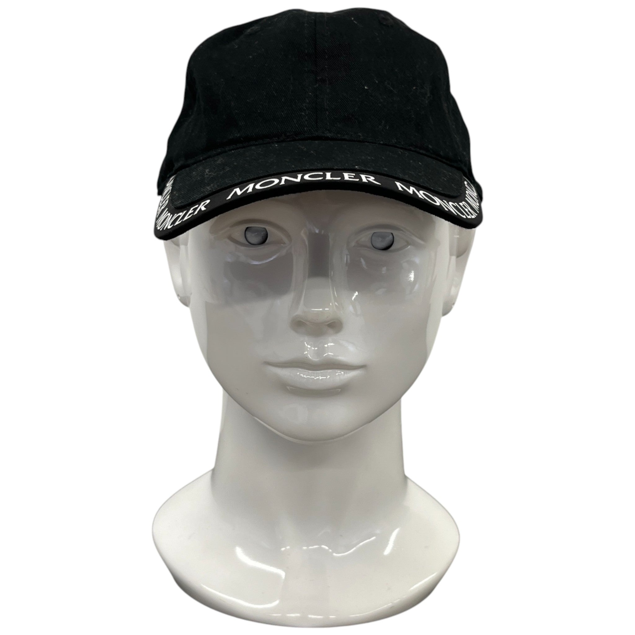 Men's Logo Print Cap Black Size L