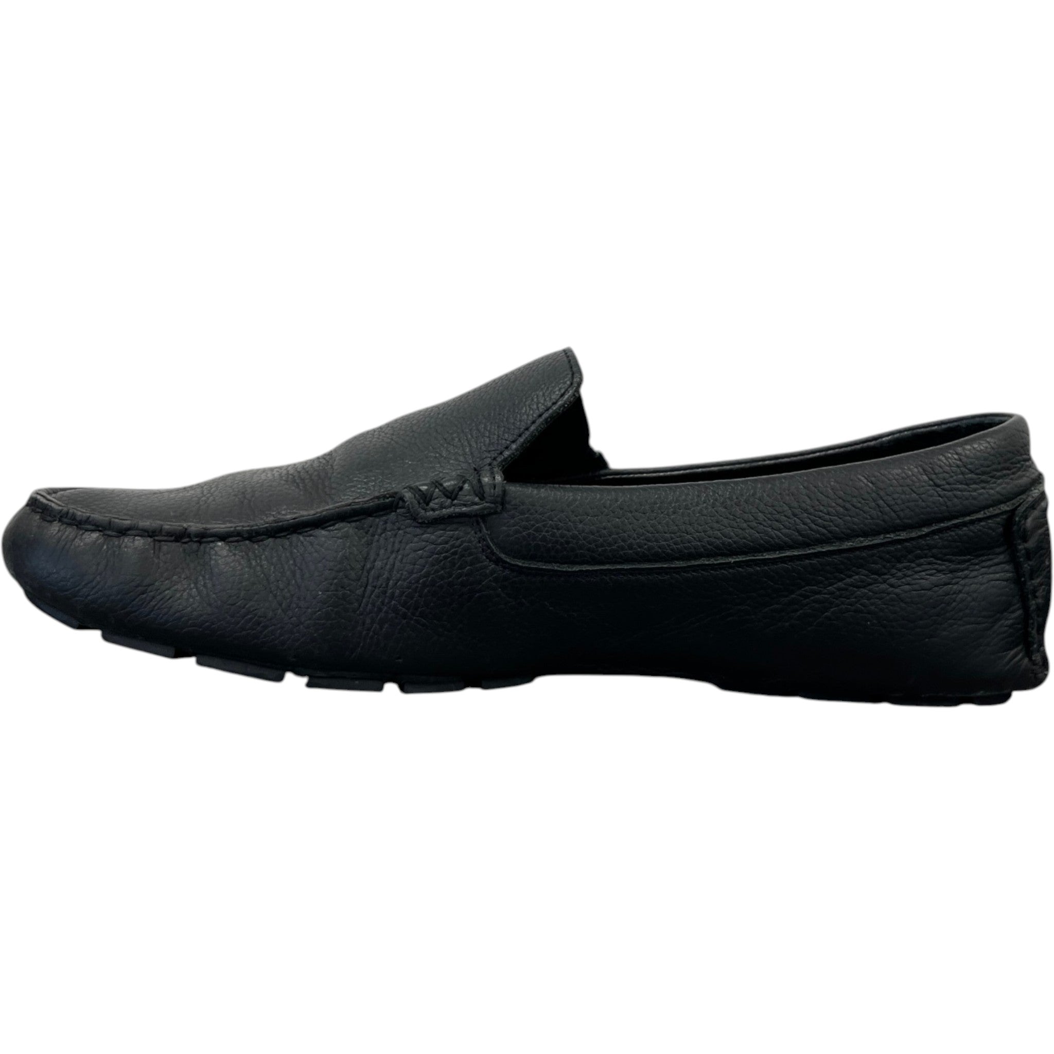 Men's Web Stripe Loafers Black Size EU 42.5 / UK 8.5