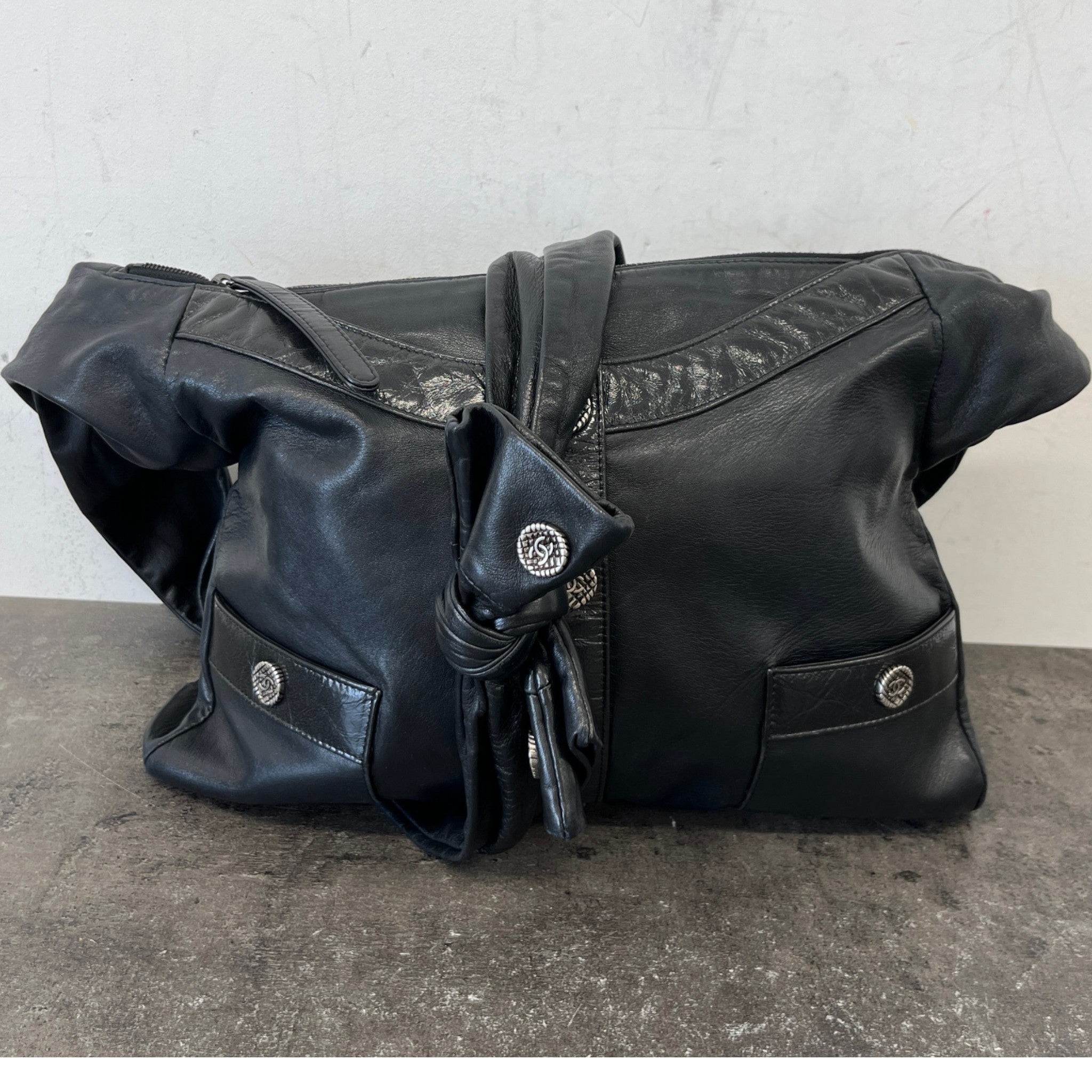 Women's Cc Girl Crossbody Messenger Bag Black