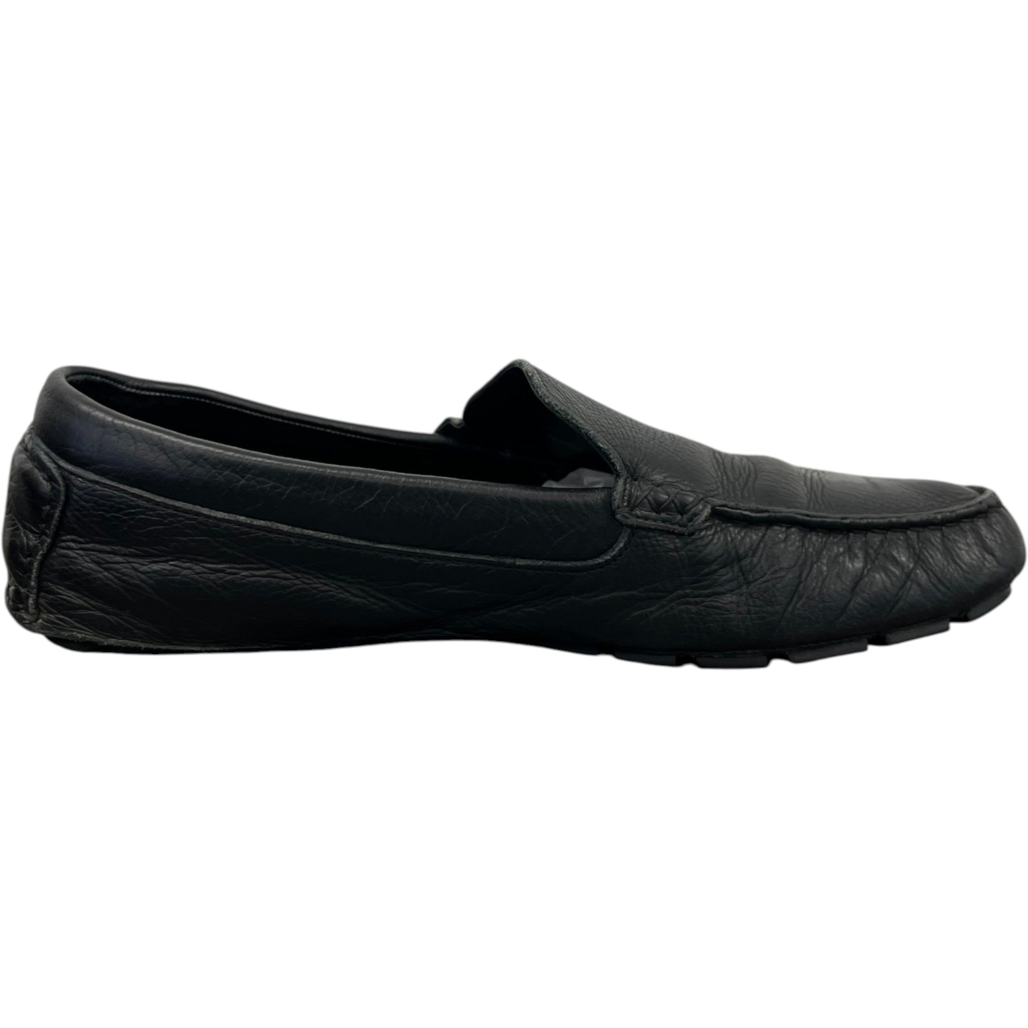 Men's Web Stripe Loafers Black Size EU 42.5 / UK 8.5