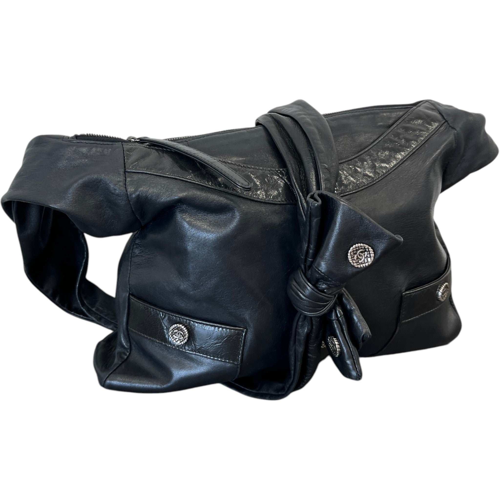Women's Cc Girl Crossbody Messenger Bag Black
