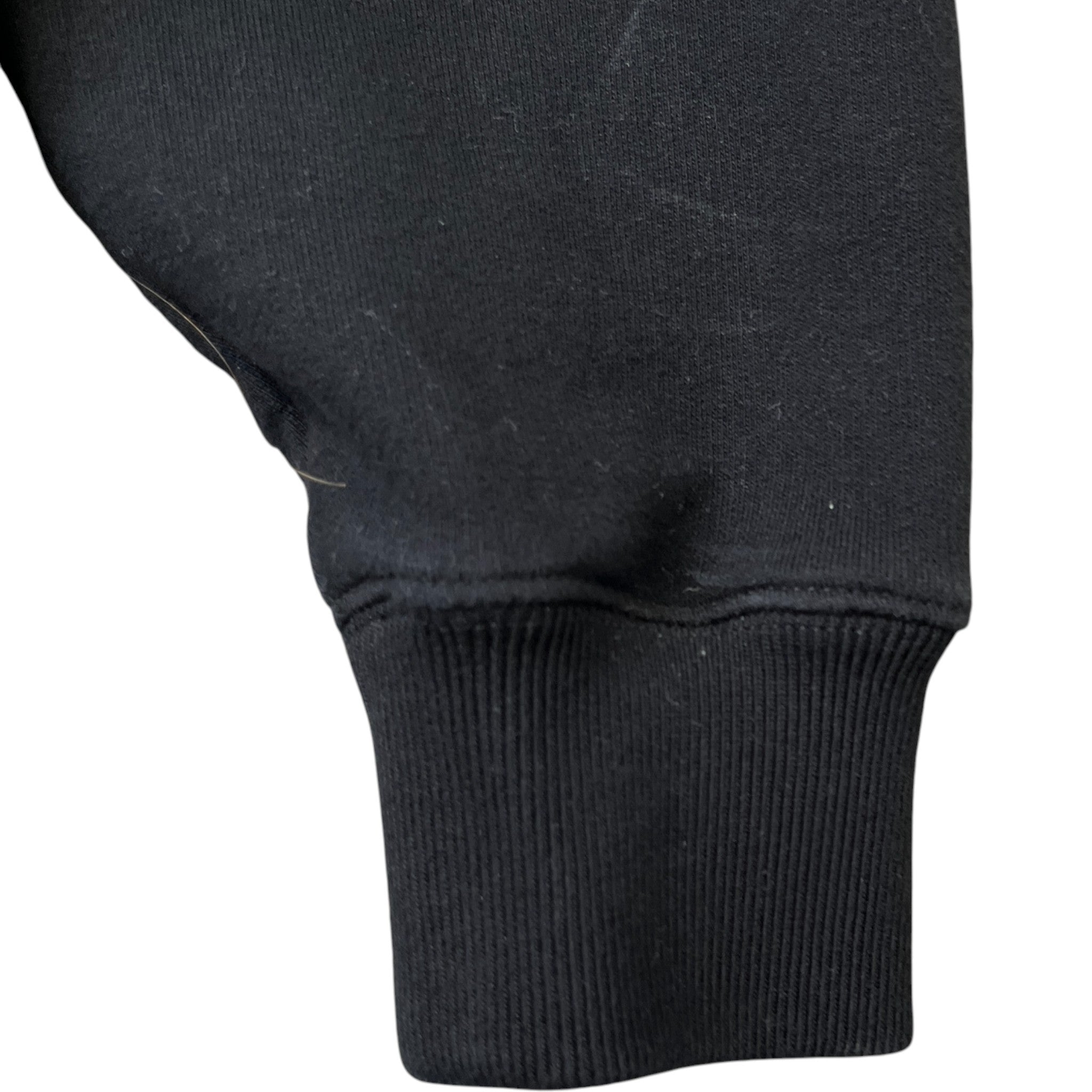 Men's Paint Script Skate Sweatshirt Black Size M