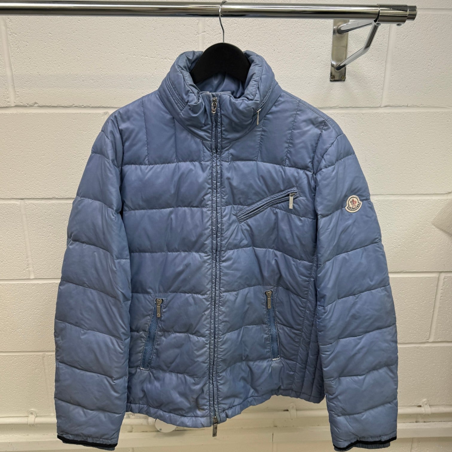 Men's Napoli Down Jacket Blue Size 3 / L