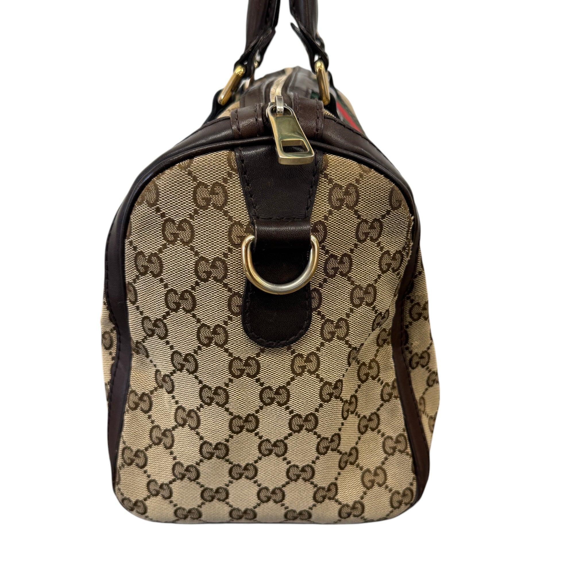 Women's Gg Supreme Boston Satchel Handbag Beige