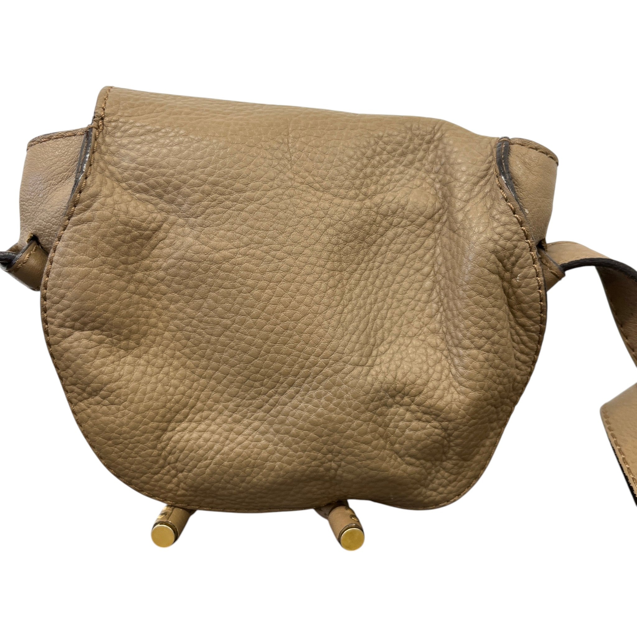 Women's Marcie Small Saddle Bag Beige