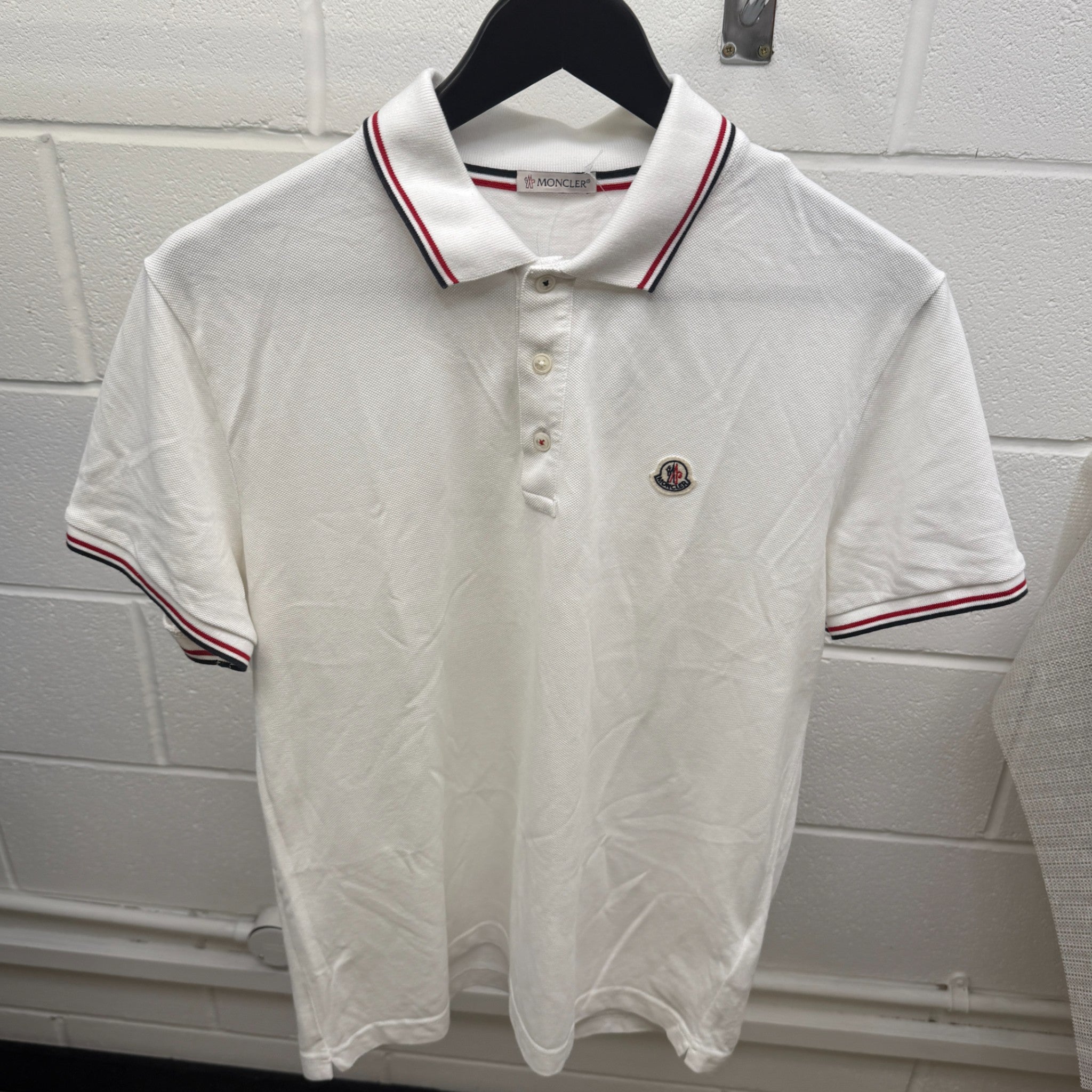 Men's Maglia Polo Shirt White Size L
