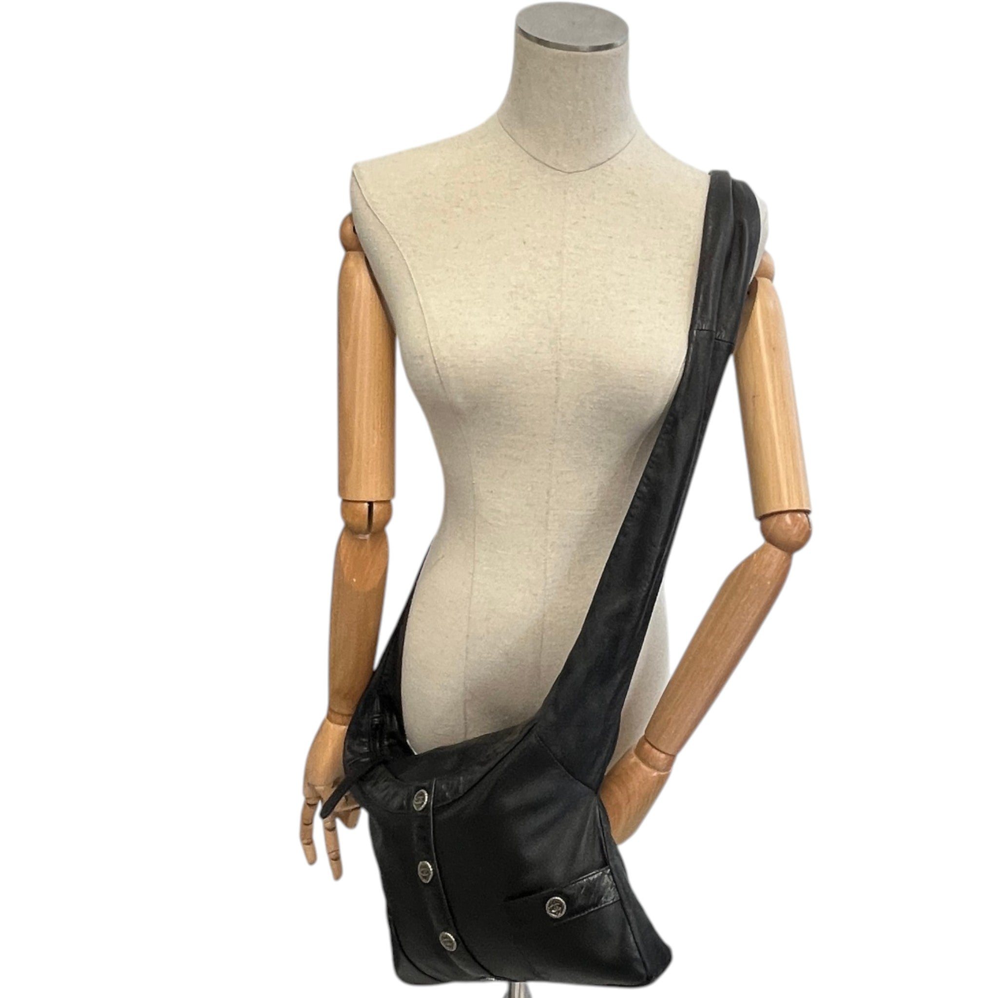 Women's Cc Girl Crossbody Messenger Bag Black