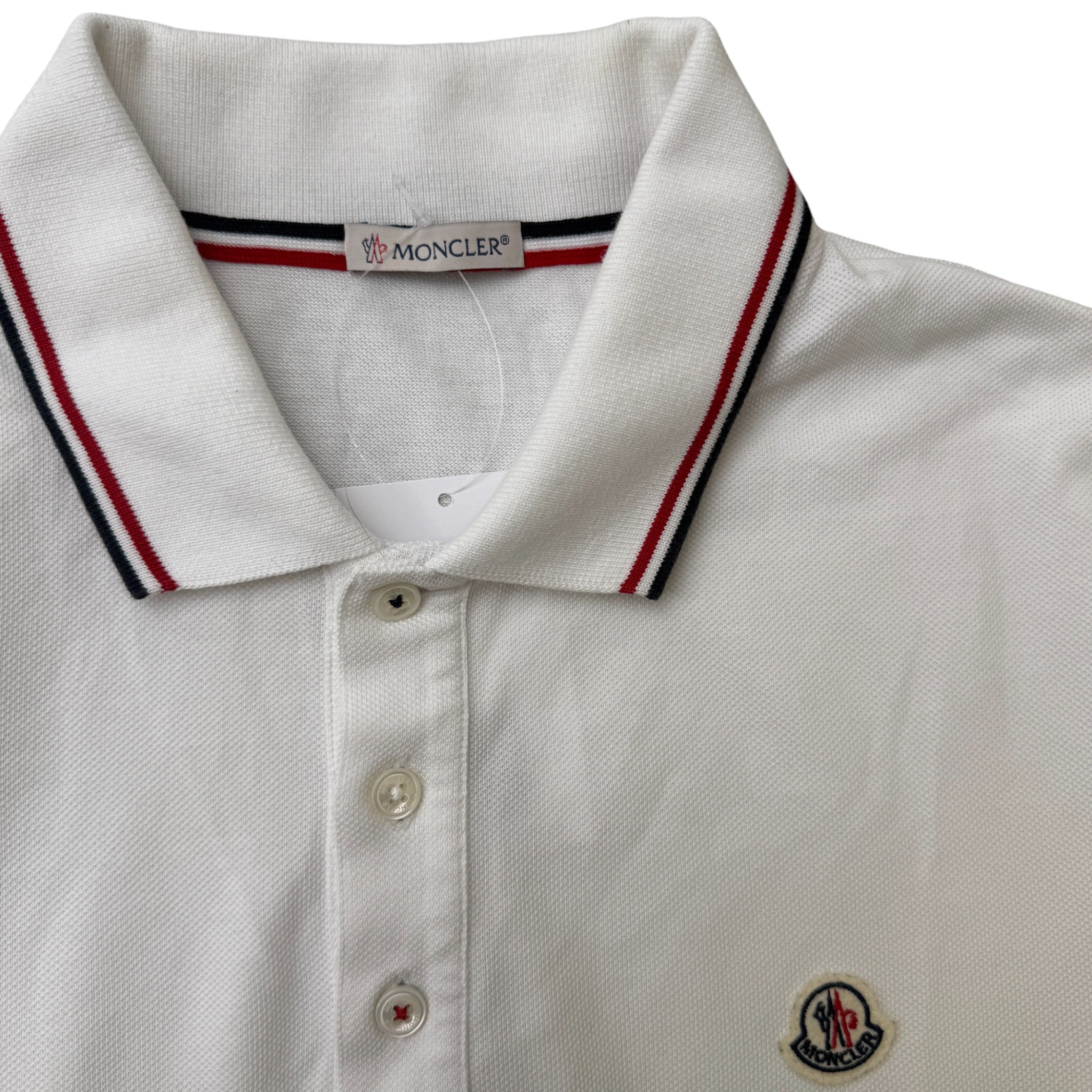Men's Maglia Polo Shirt White Size L
