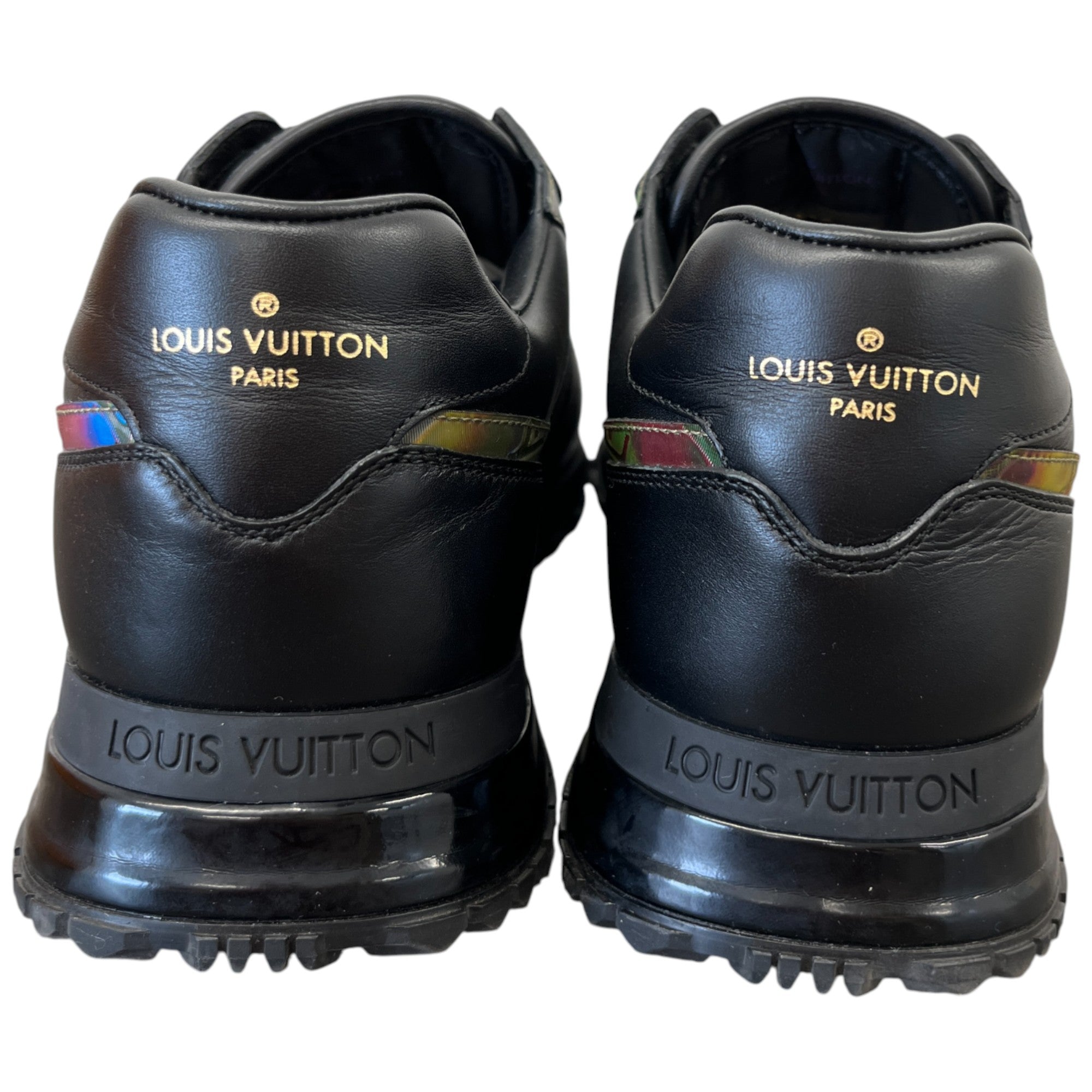 Men's Monogram Run Away Low Trainers Black Size EU 41.5 / UK 7.5