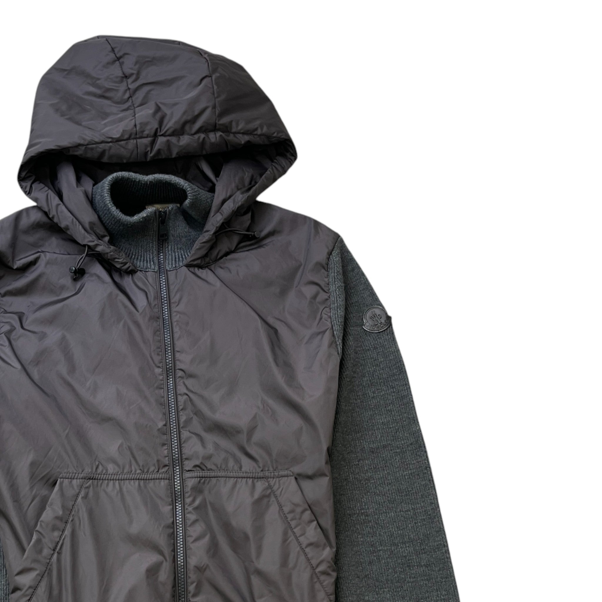 Men's Maglione Tricot Cardigan Grey Size XL