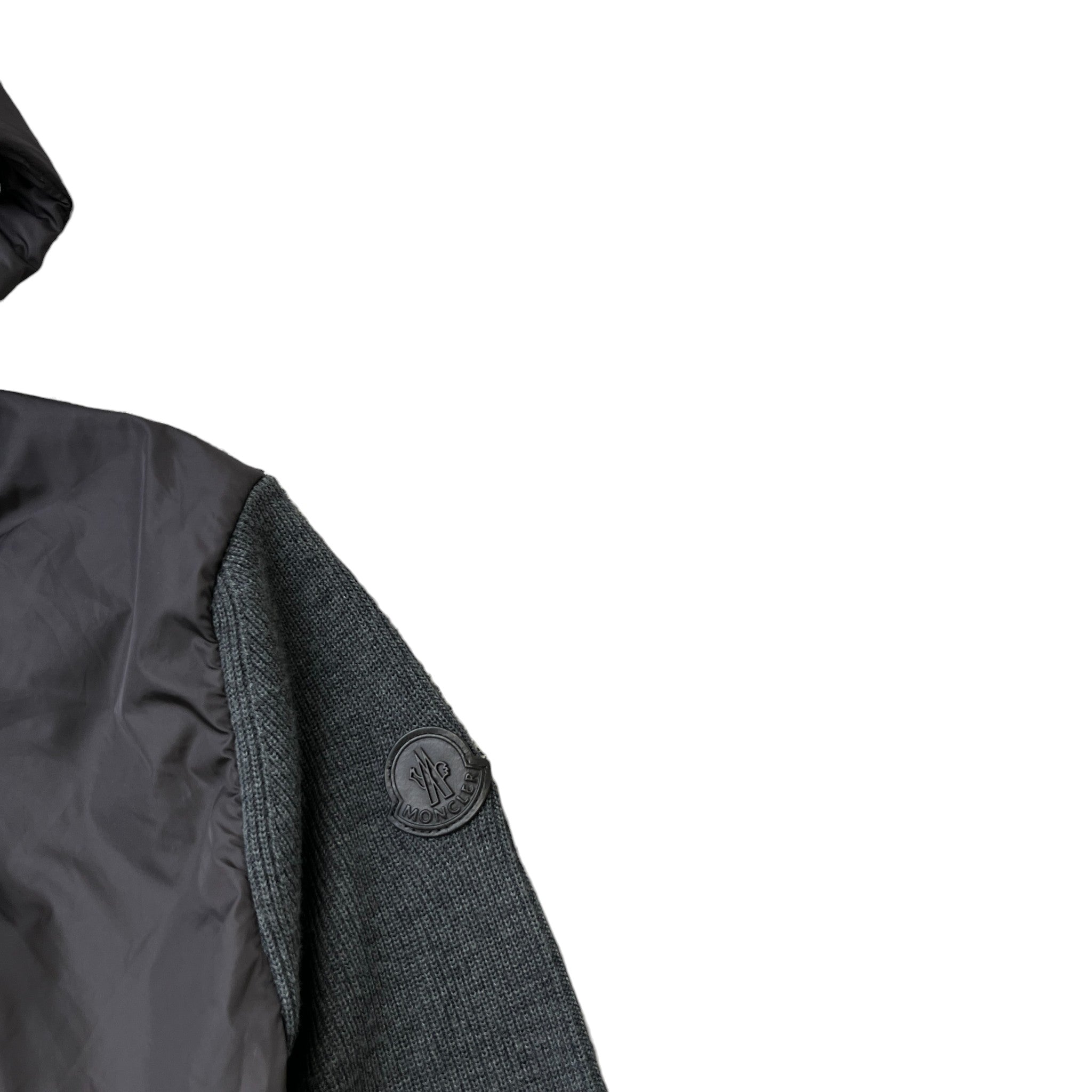 Men's Maglione Tricot Cardigan Grey Size XL