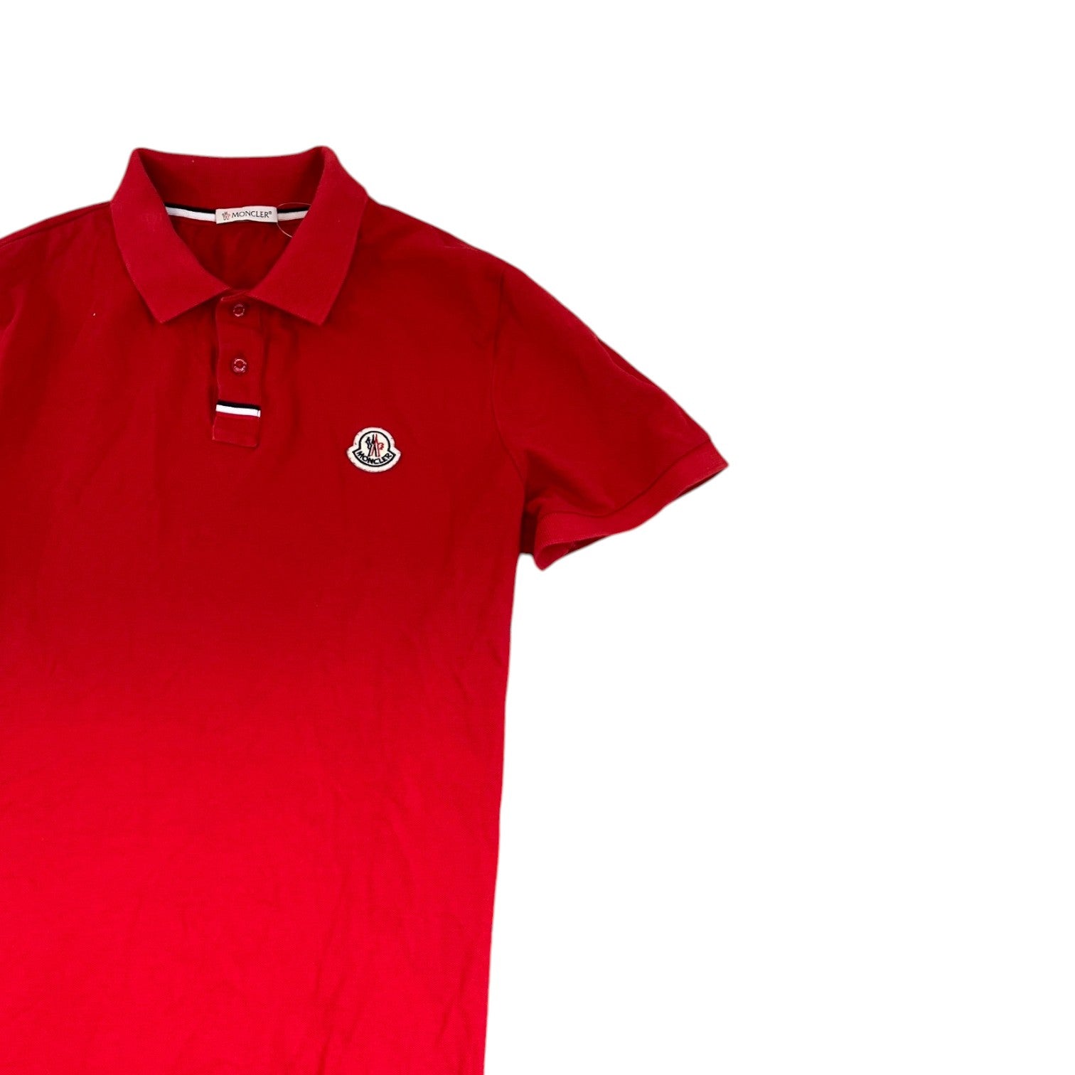Men's Ss Logo Polo Shirt Red Size M