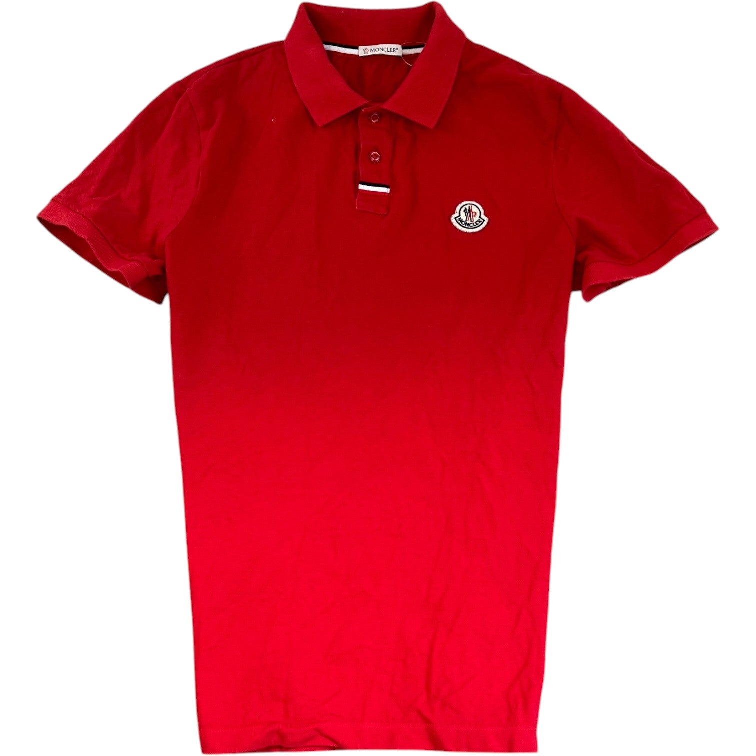 Men's Ss Logo Polo Shirt Red Size M