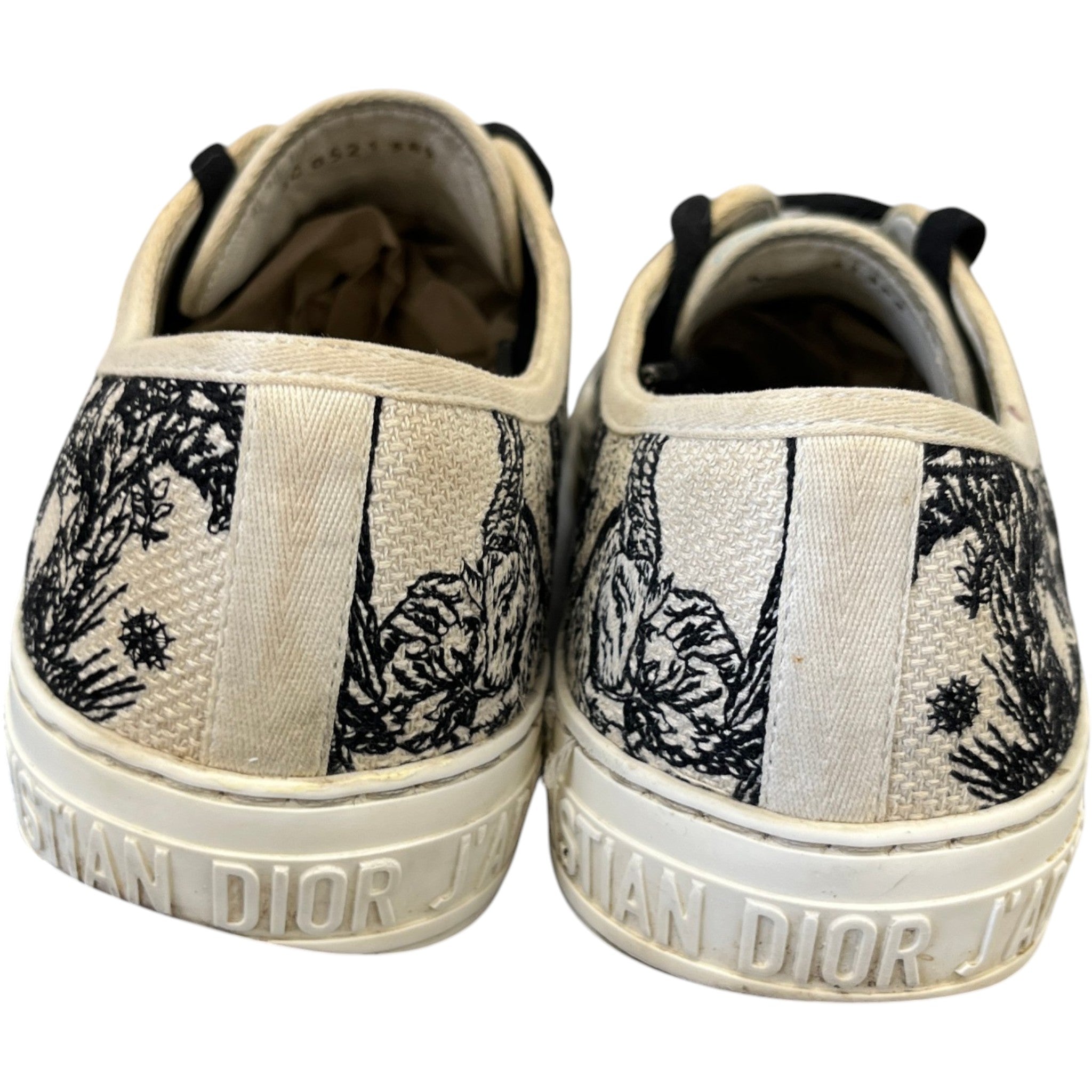 Women's Walk'N'Dior Low Trainers White Size EU 38.5 / UK 5.5