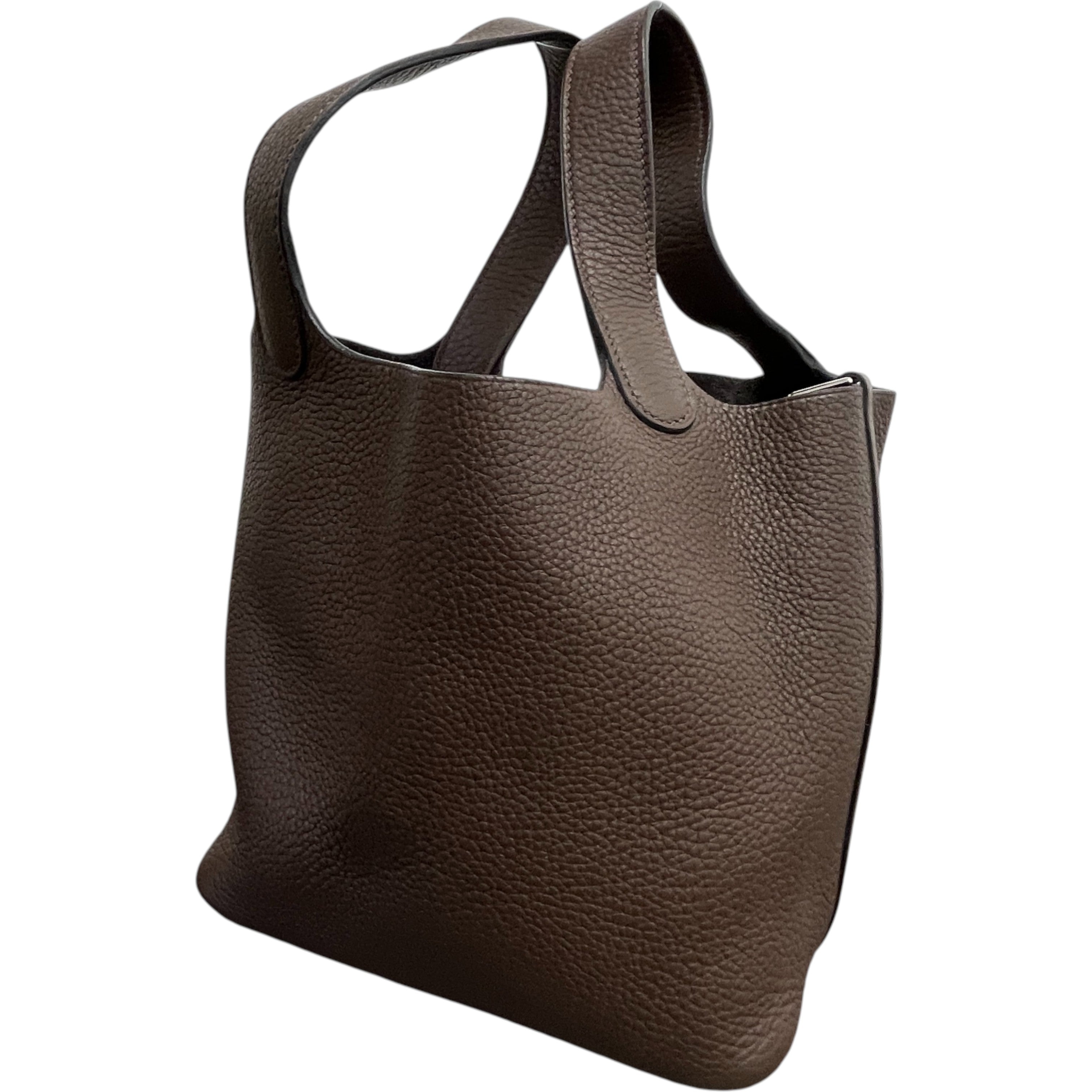 Women's Picotin 18 Clemence Bag Brown