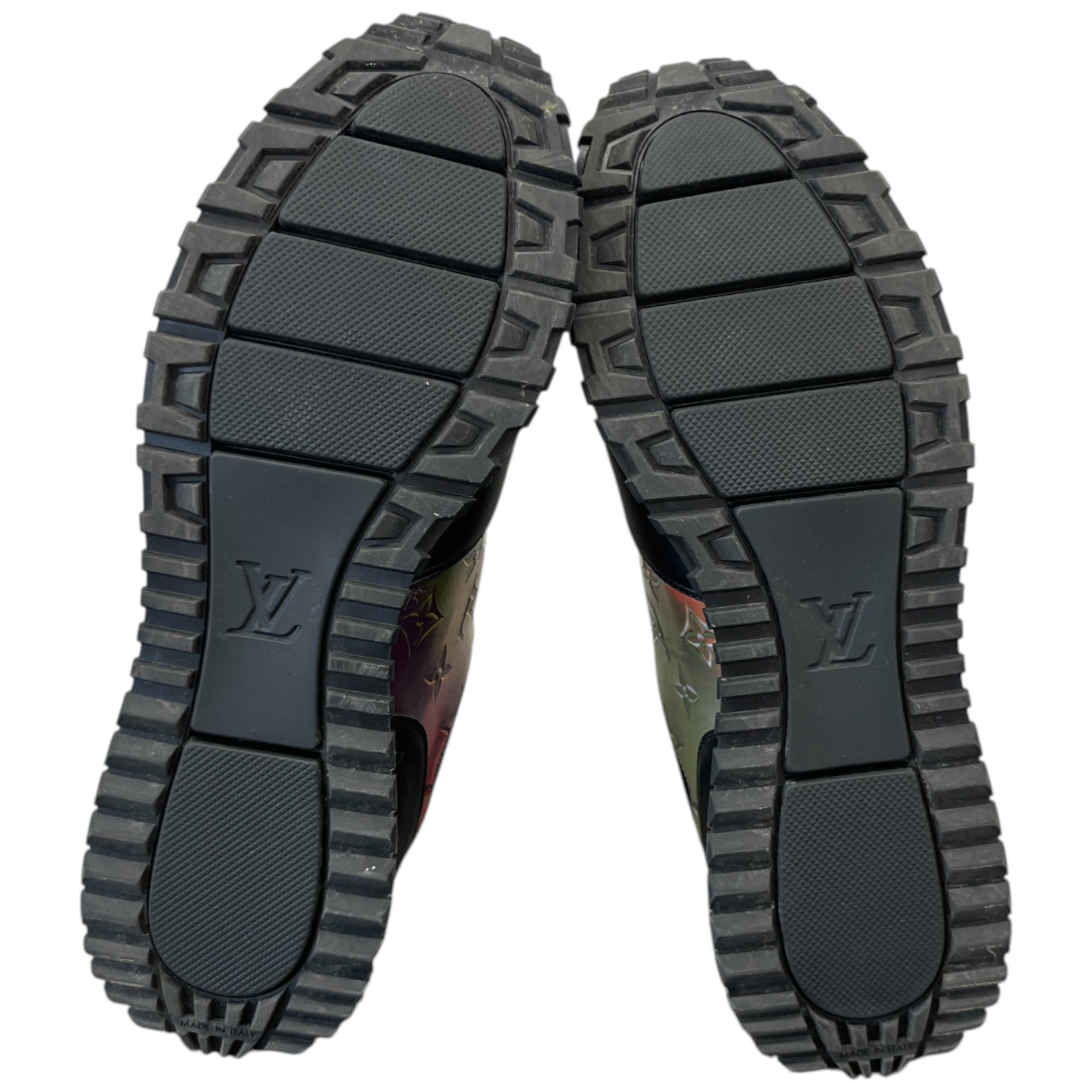 Men's Monogram Run Away Low Trainers Black Size EU 41.5 / UK 7.5