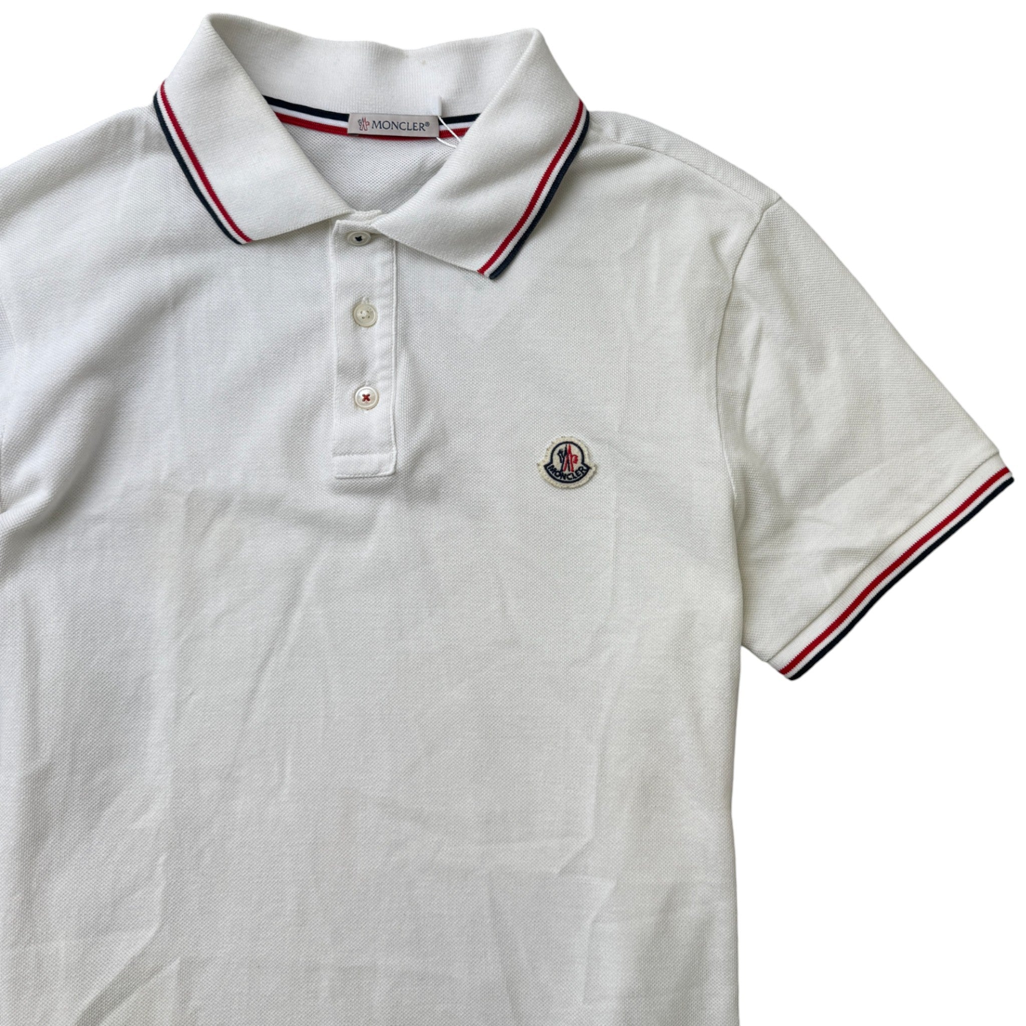 Men's Maglia Polo Shirt White Size M