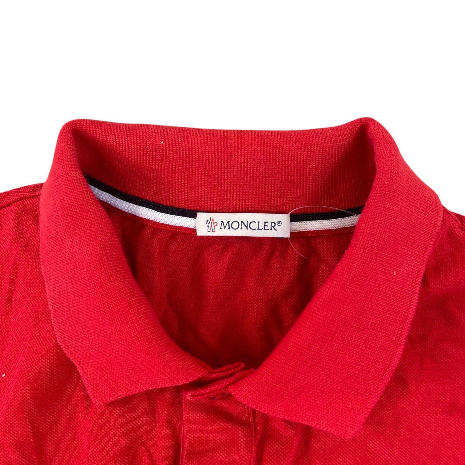 Men's Ss Logo Polo Shirt Red Size M