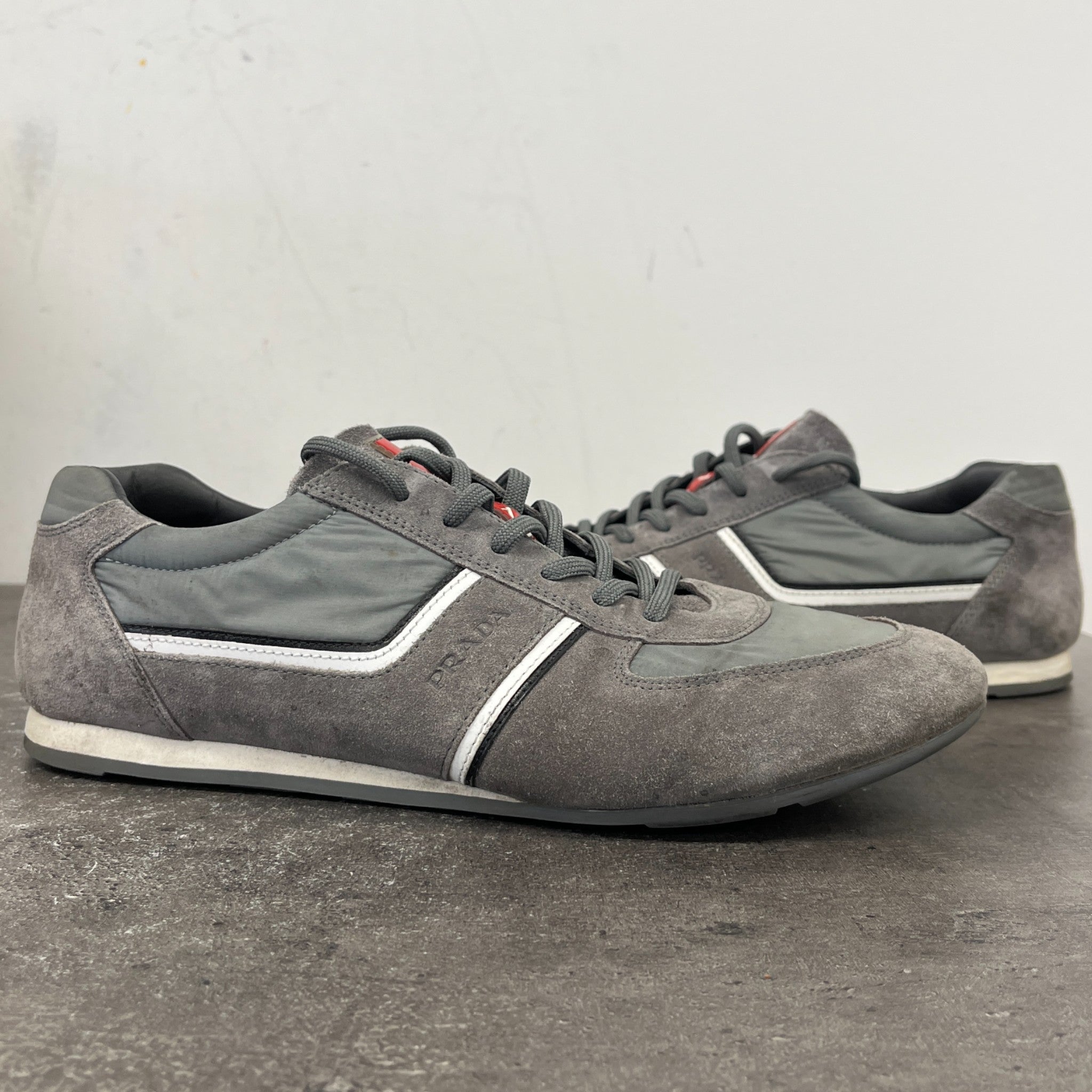 Men's Runner Low Trainers Grey Size EU 43 / UK 9