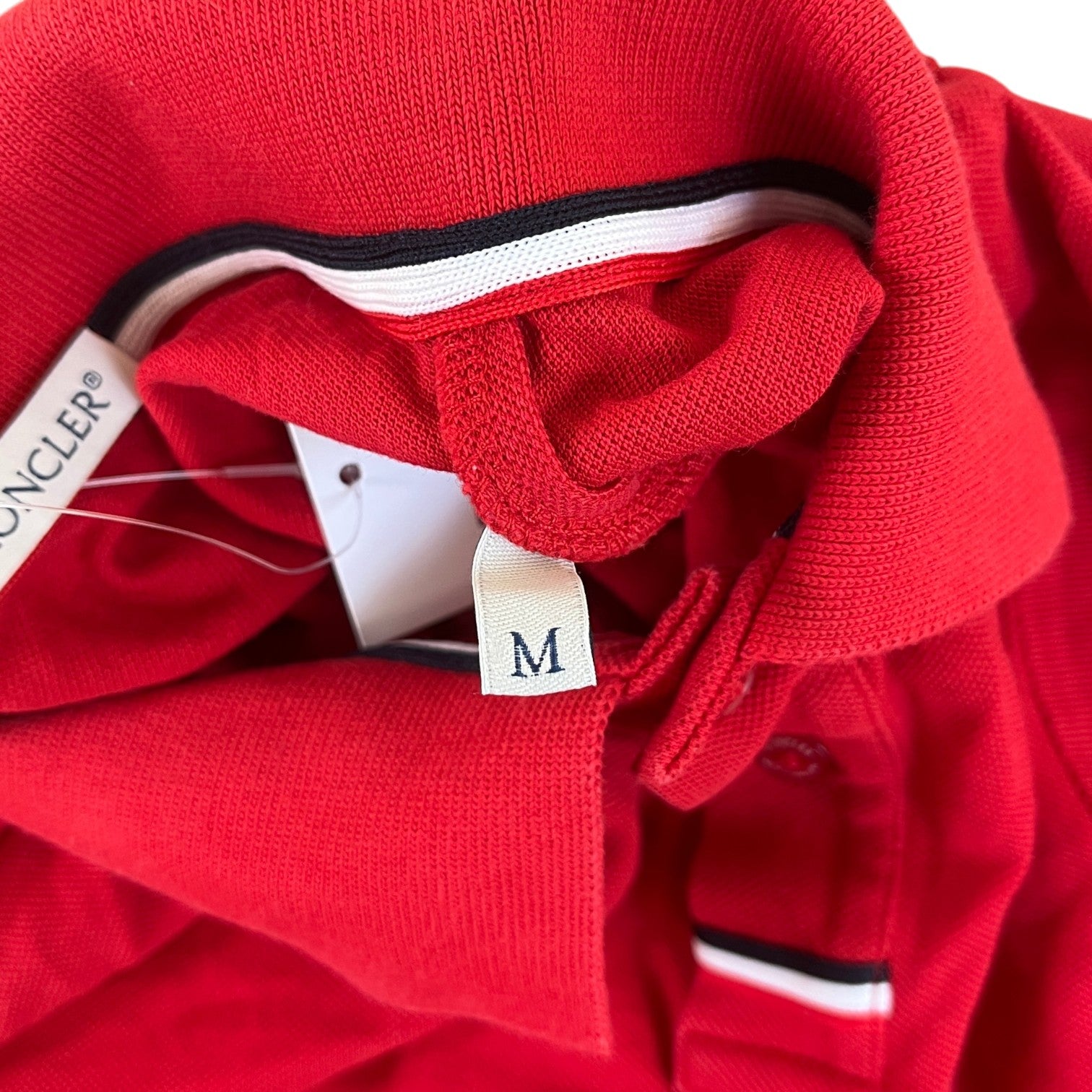 Men's Ss Logo Polo Shirt Red Size M