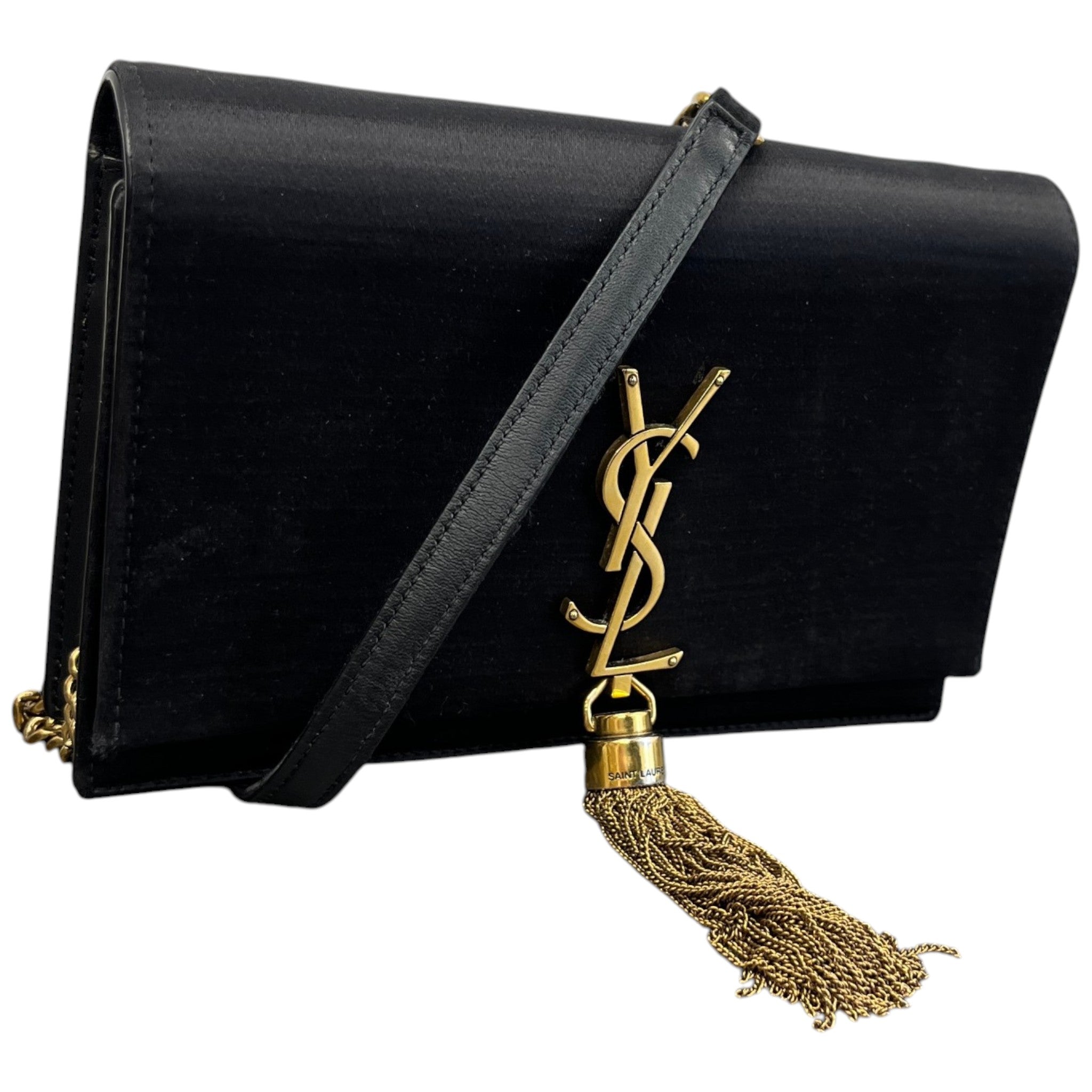 Women's Kate Small Tassel Handbag Black