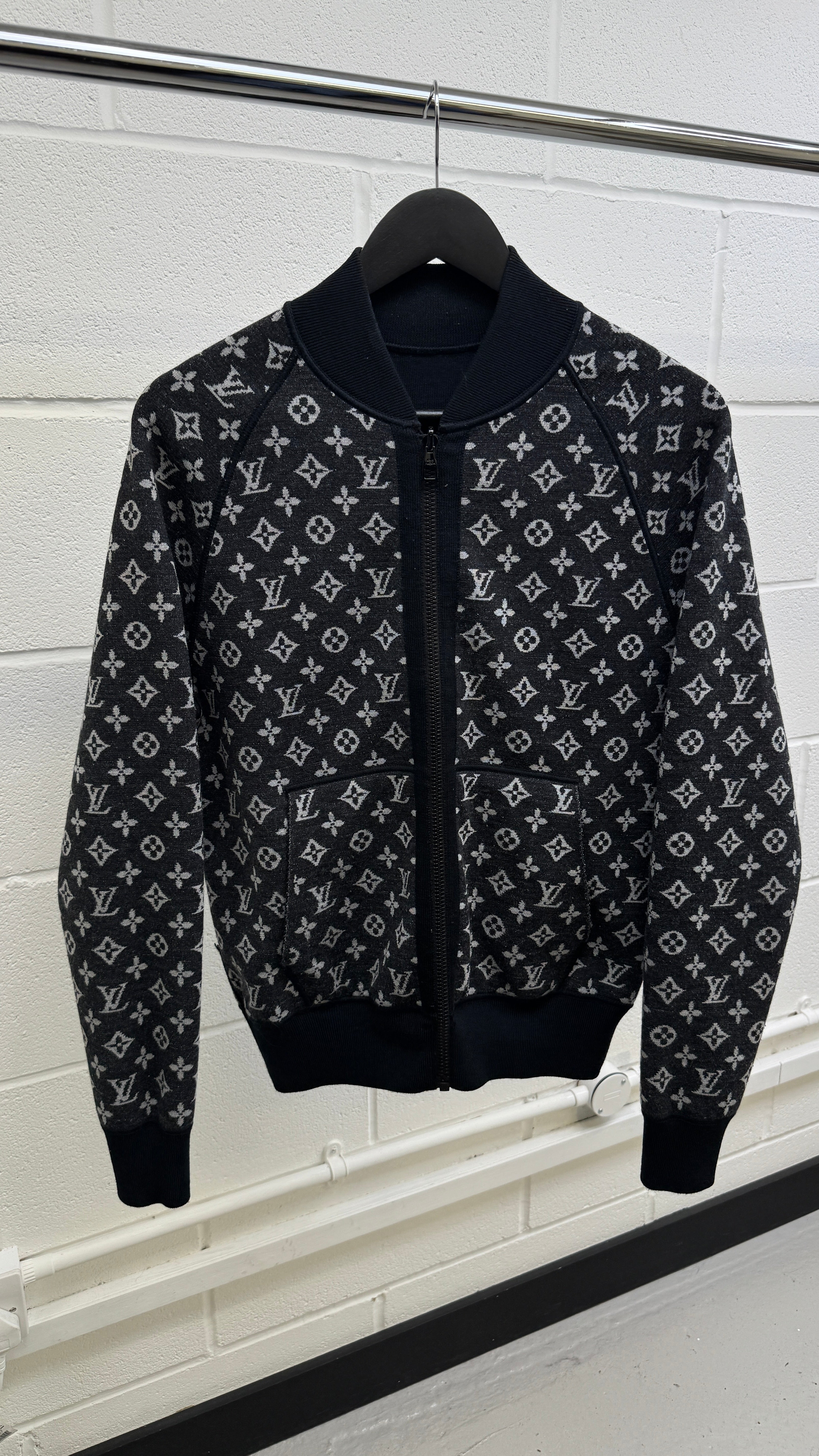 Men's Monogram Reversible Jacket Black Size XS