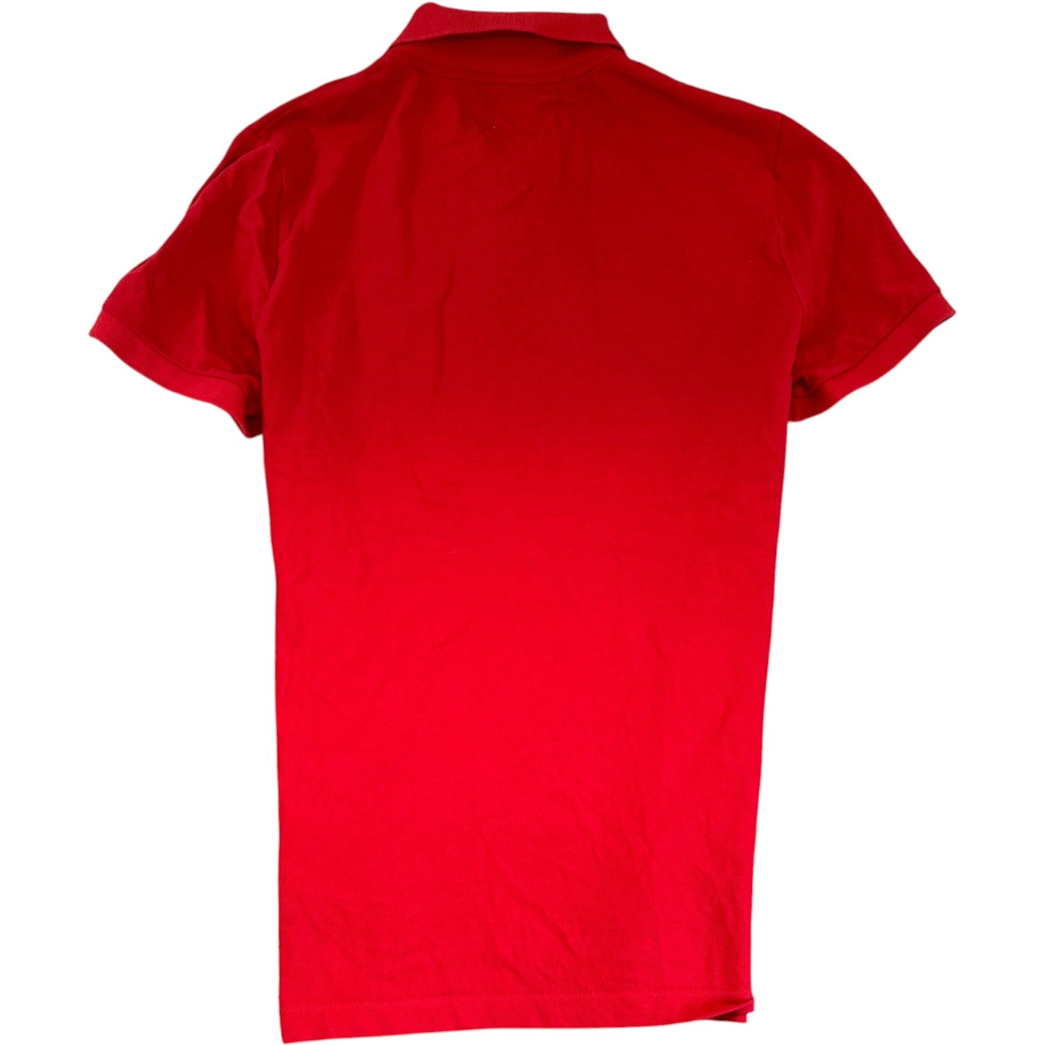 Men's Ss Logo Polo Shirt Red Size M