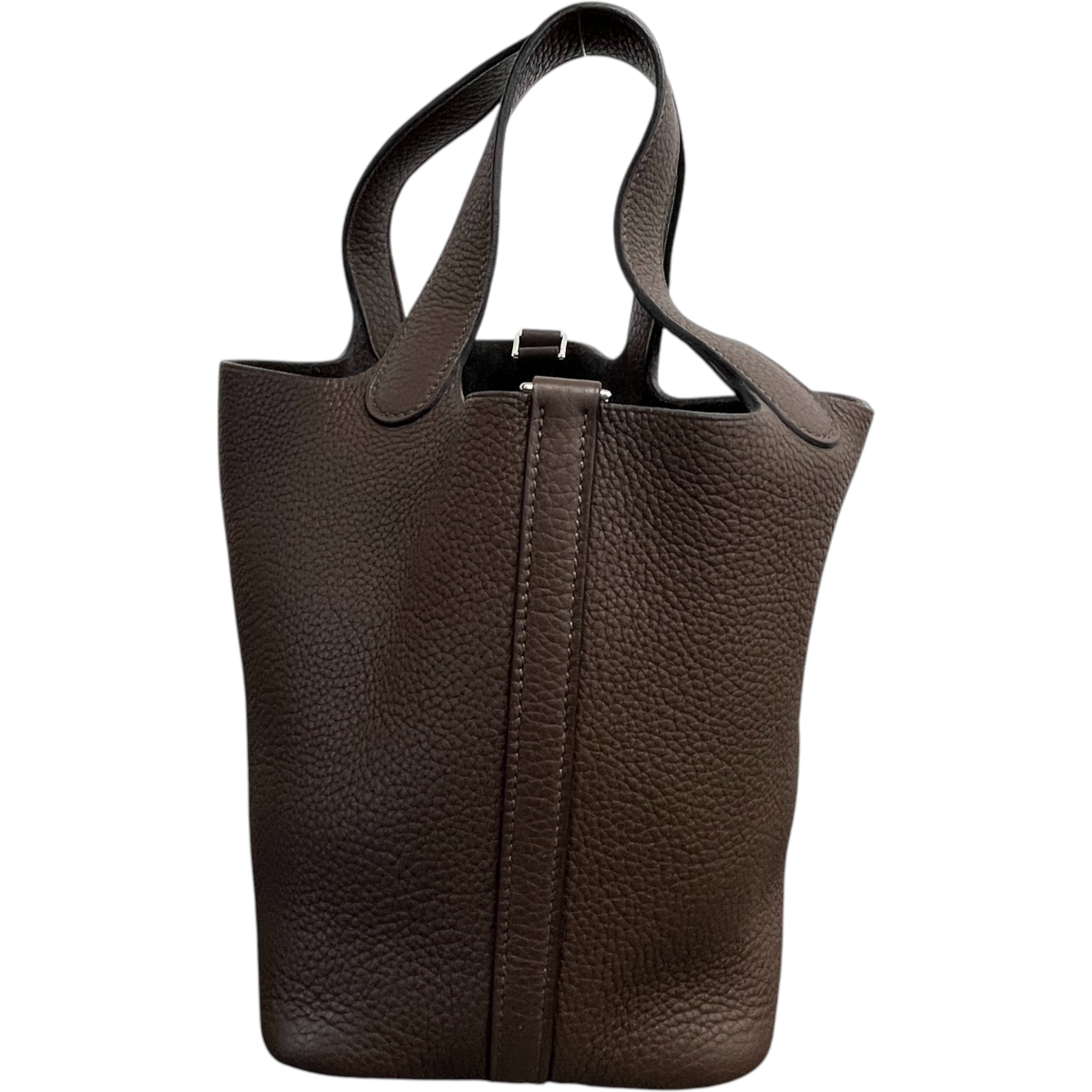 Women's Picotin 18 Clemence Bag Brown