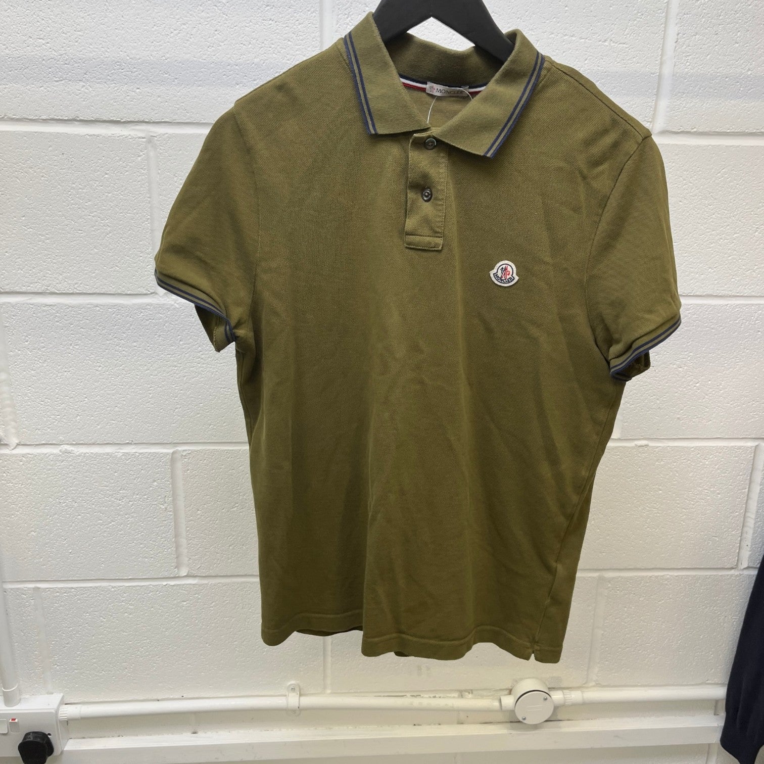Men's Maglia Polo Shirt Green Size M