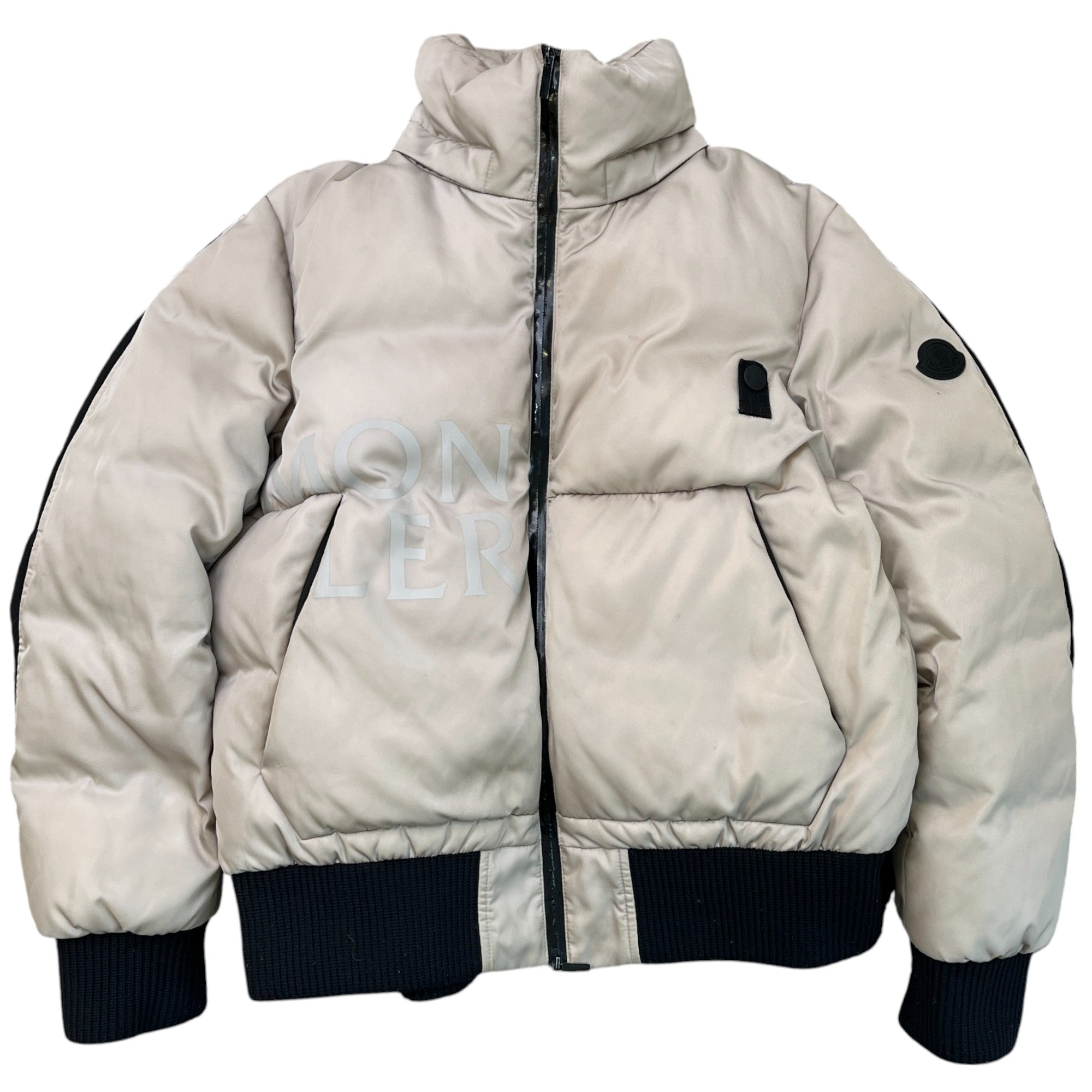 Men's Homogyne Down Jacket Beige Size 3 / L